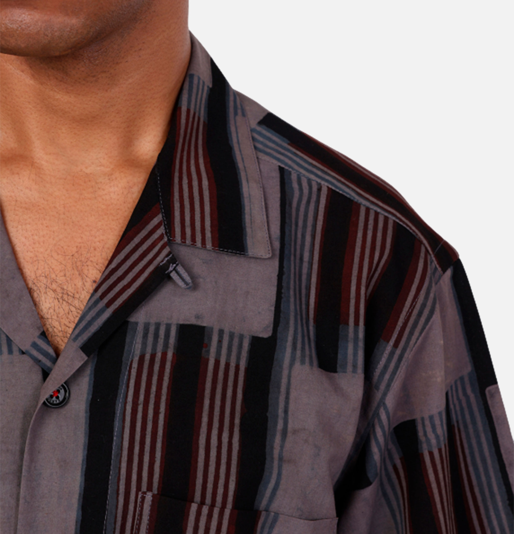 Kardo Ronen Ajrakh02 Red Shirt