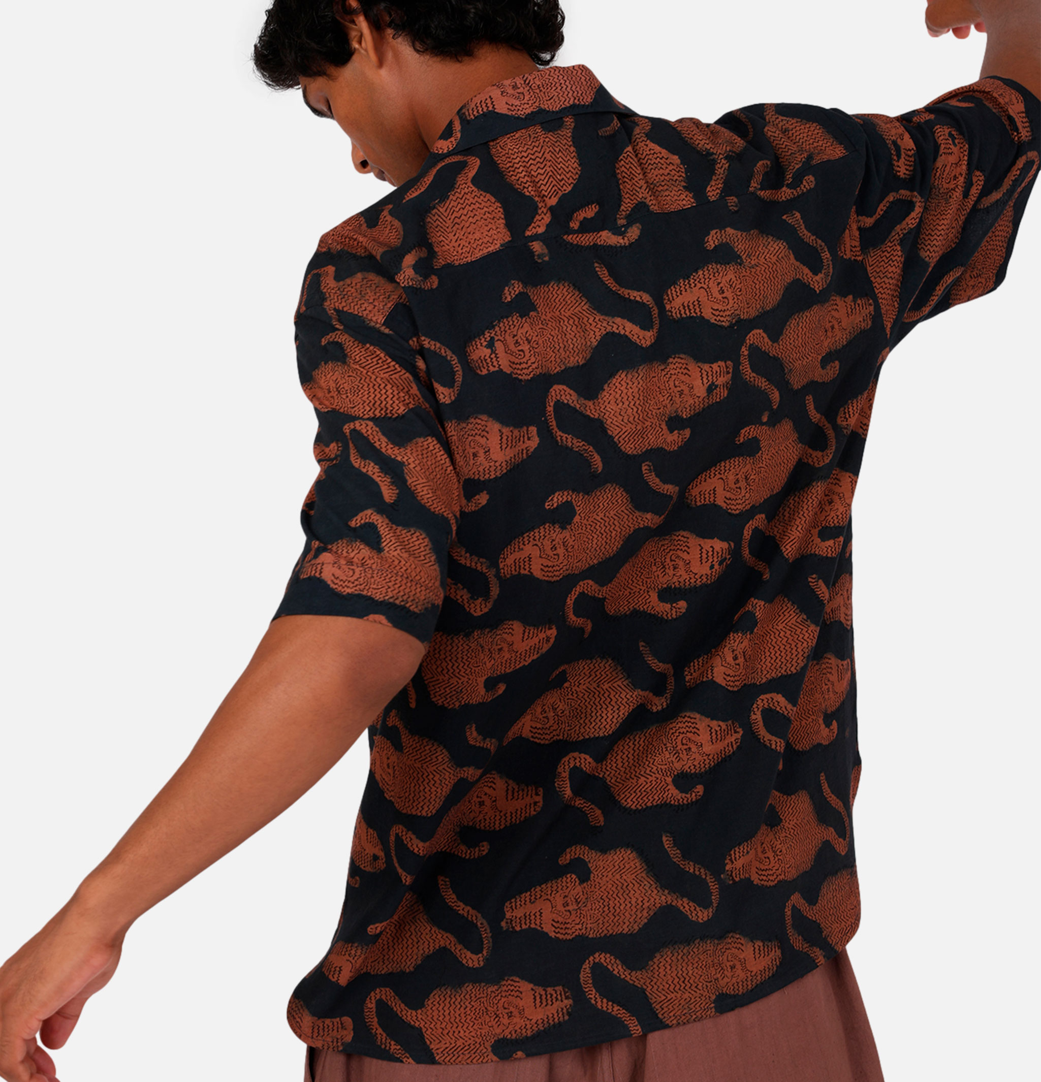 Kardo Chemise Ronen Bp069 Black Brown