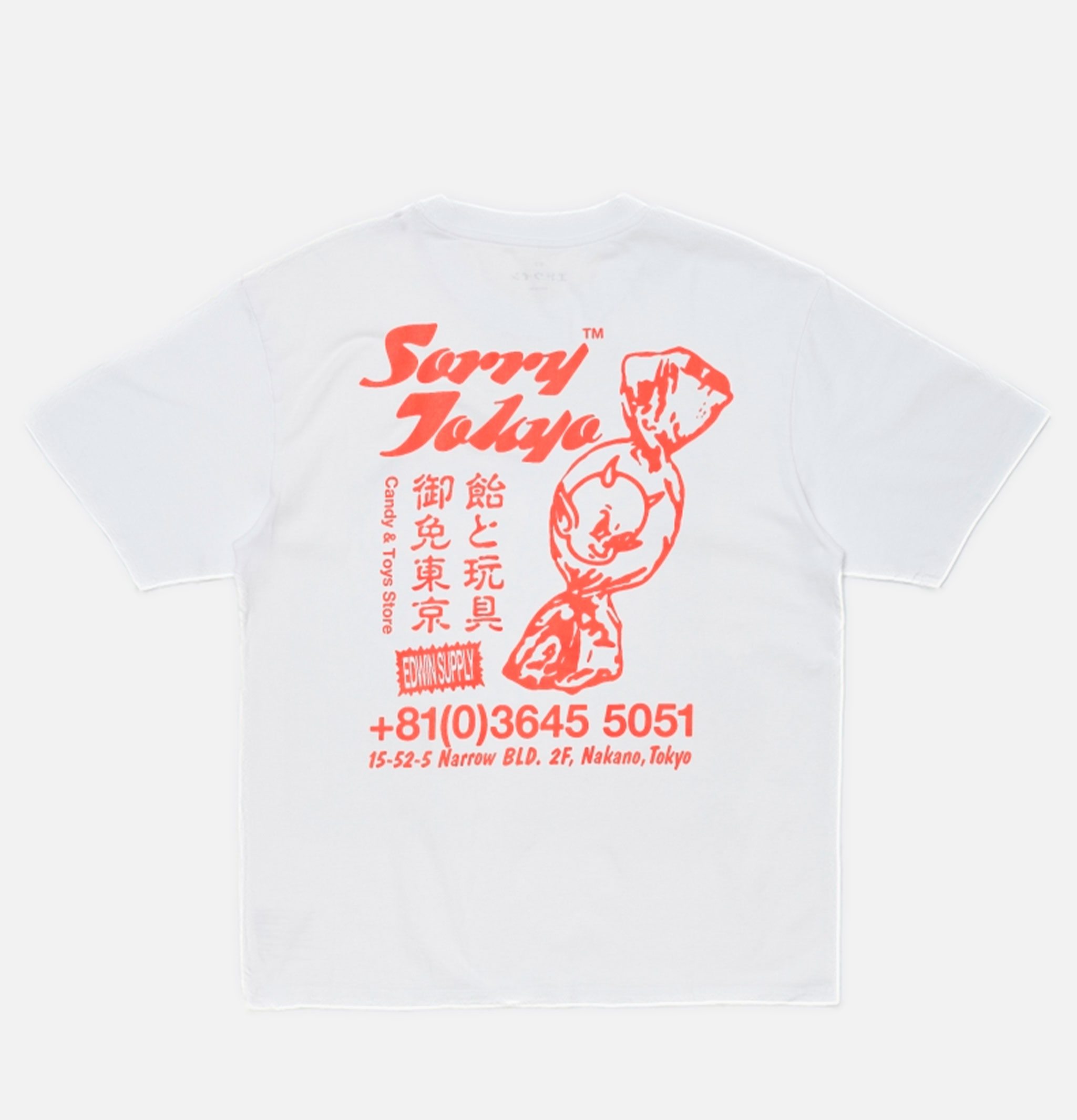 Edwin Sorry Tokyo White