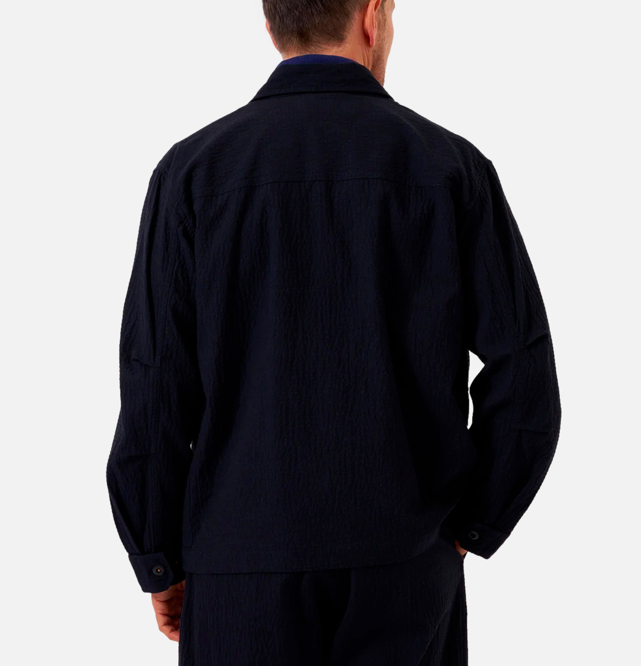 Universal Works Duty Jacket Ospina Cotton Dark Navy