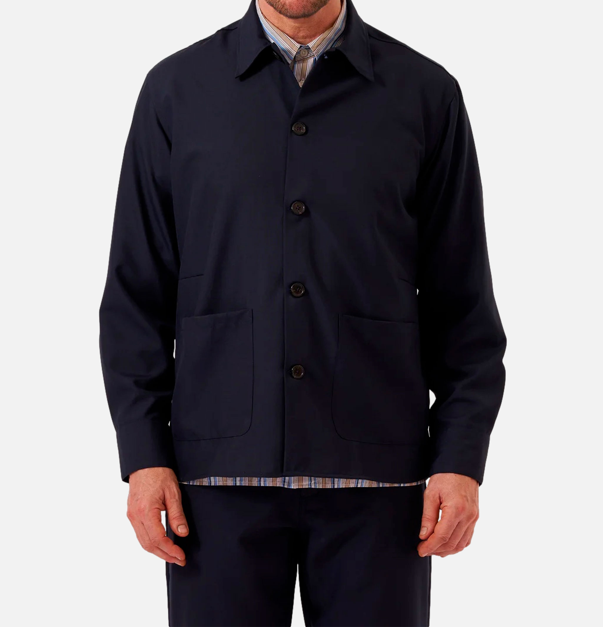 Universal Works Travail Overshirt Tropical Suiting