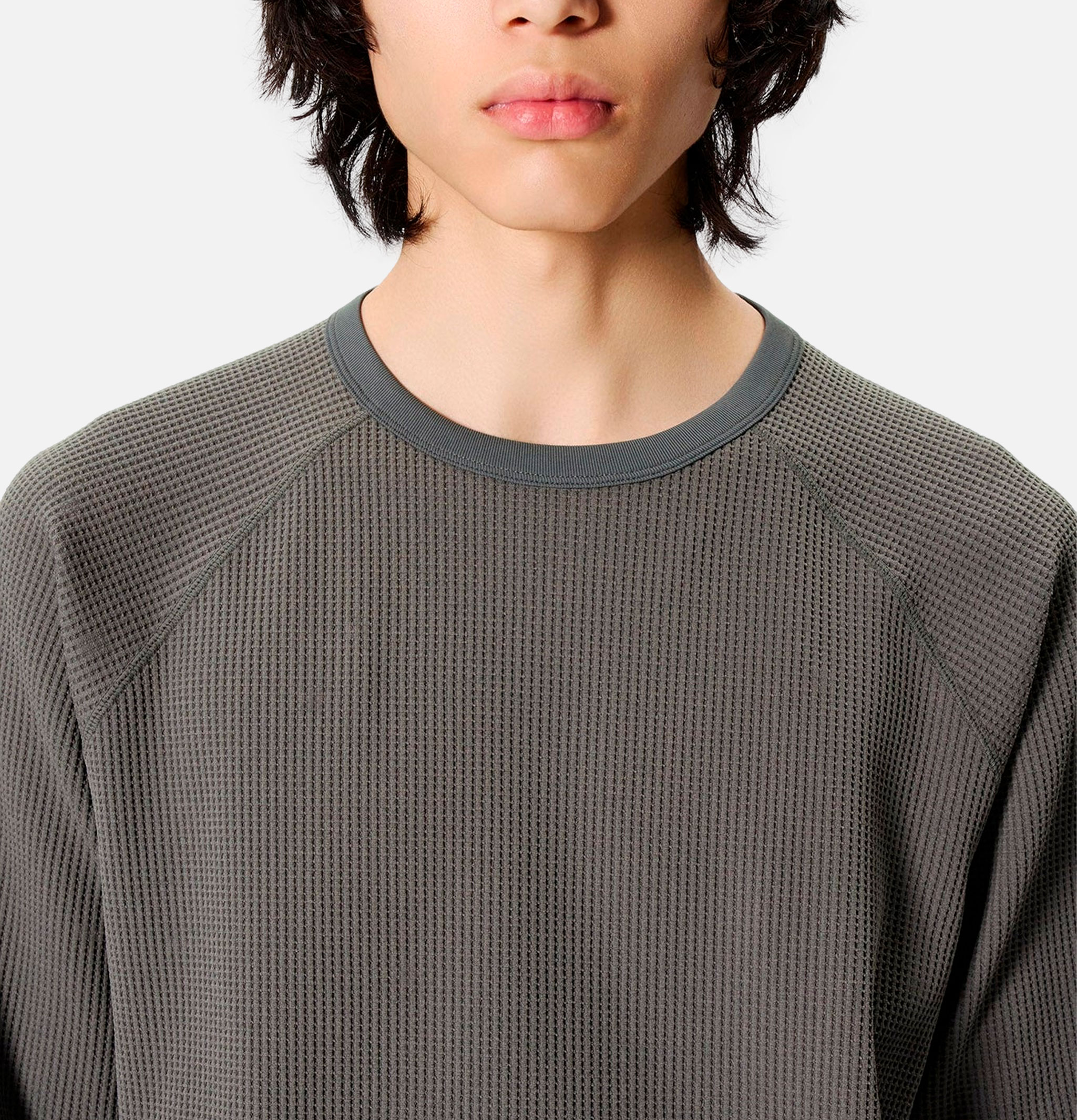 Goldwin Waffle Light Long-Sleeve T-Shirt Ivory