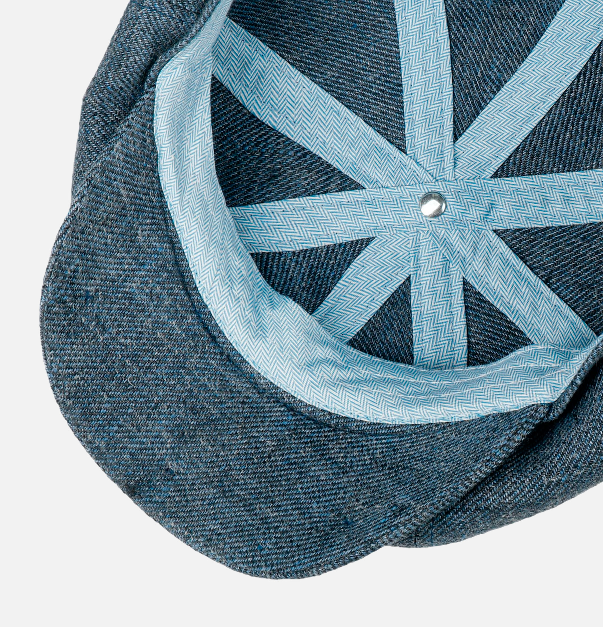 Stetson Hatteras Linen Twill Blue