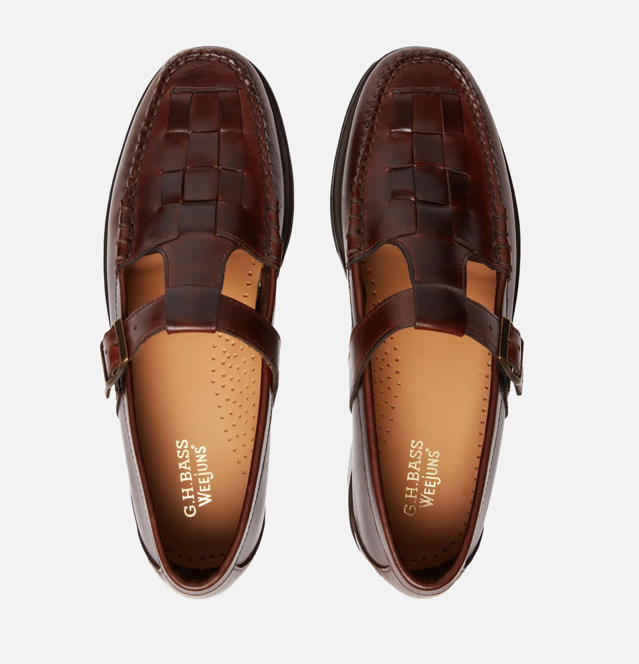 GH Bass Sandales Fisherman Chocolat