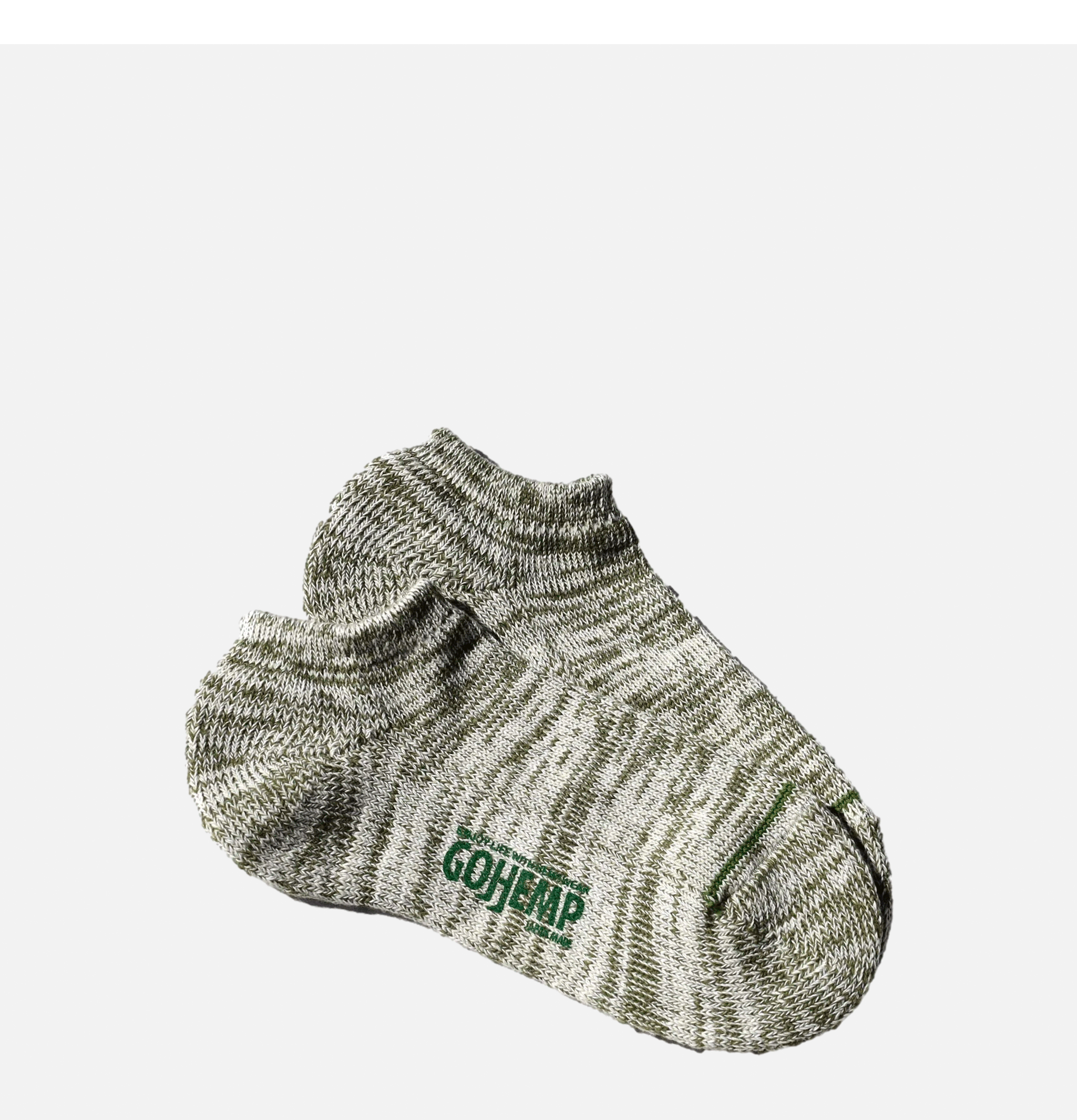 Anonymous ISM Go Hemp Ankle Socks Khaki