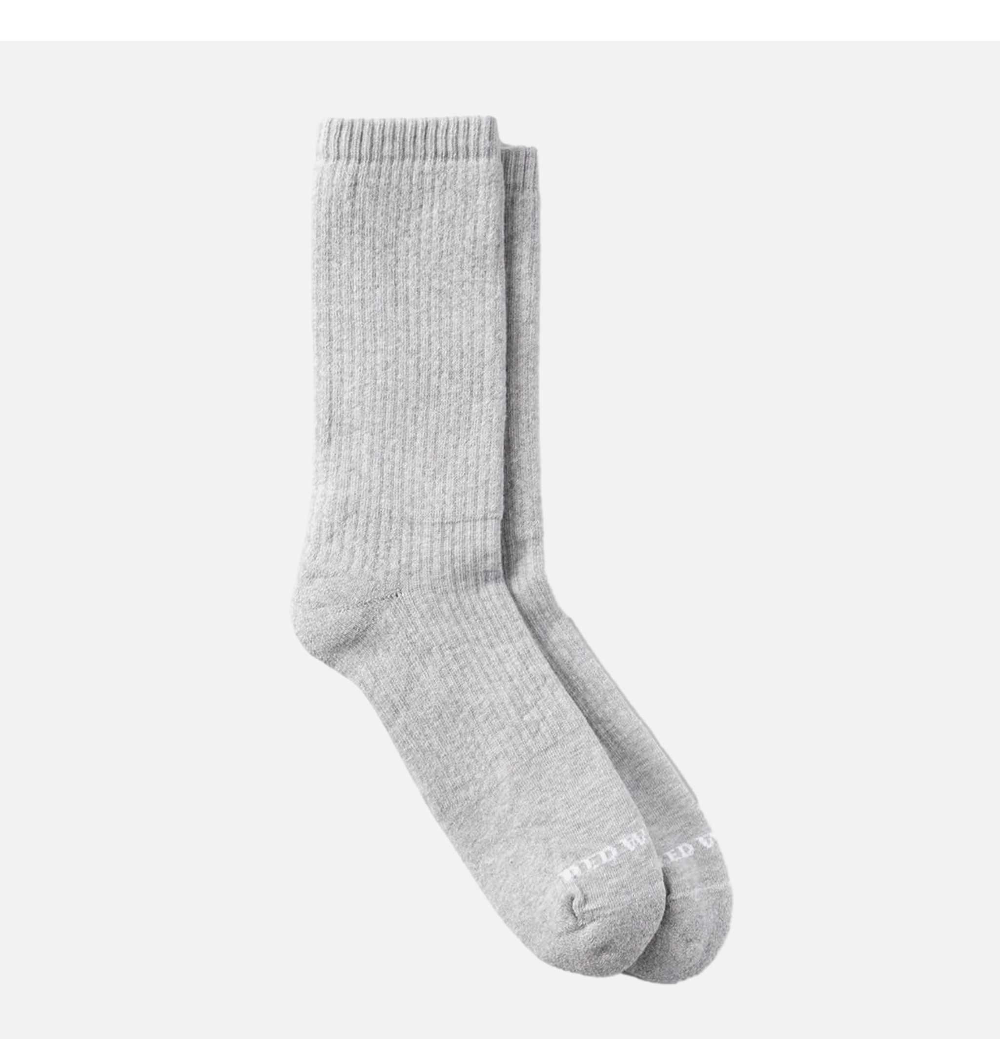 Red Wing Sock Cushion Gray