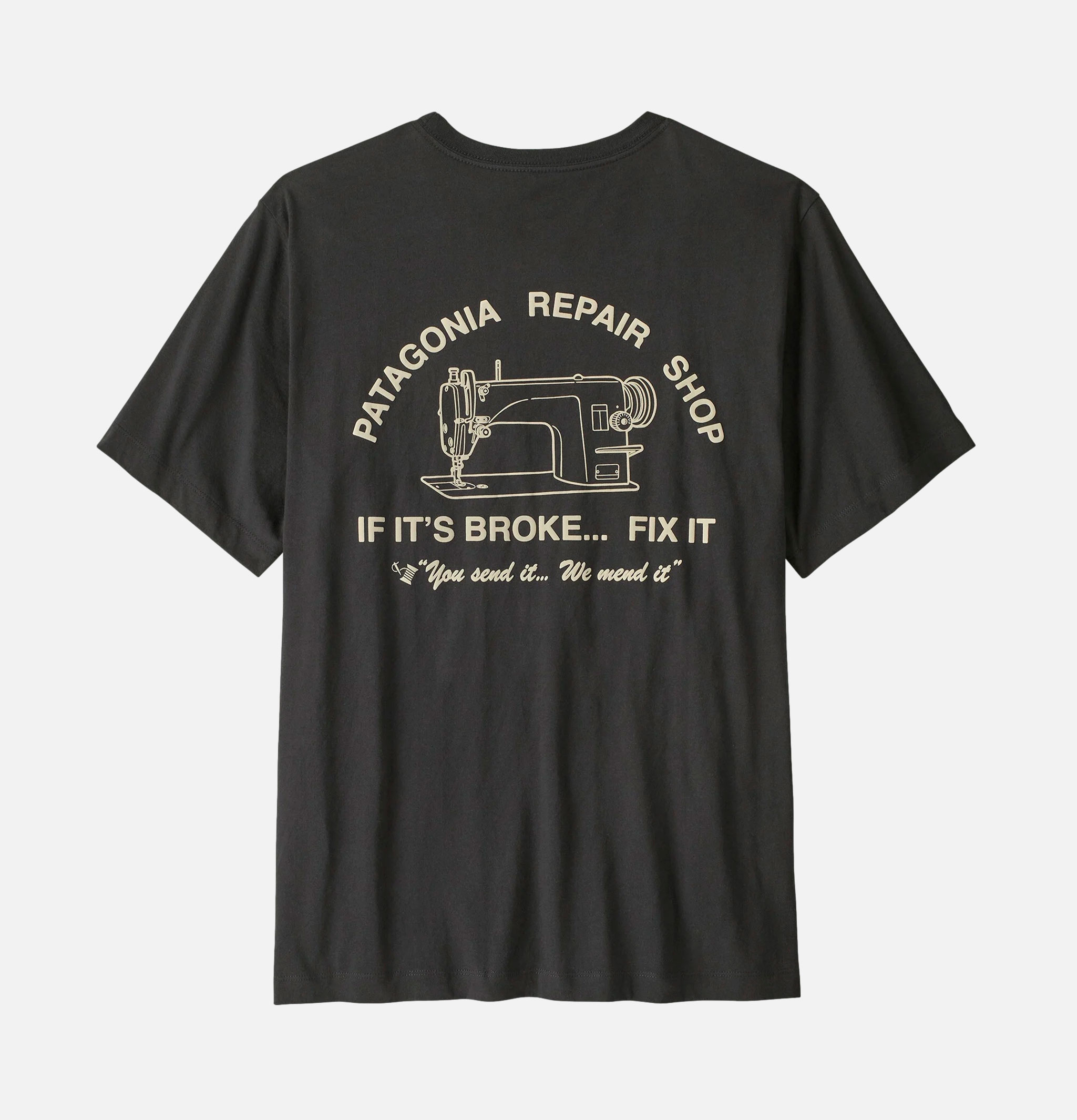 Patagonia Repair Shop Tee Ink Black