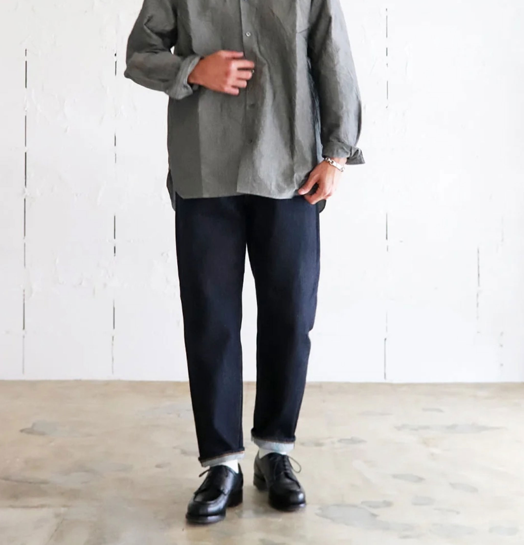 Hatski Denim 01 Loose Tapered One Wash