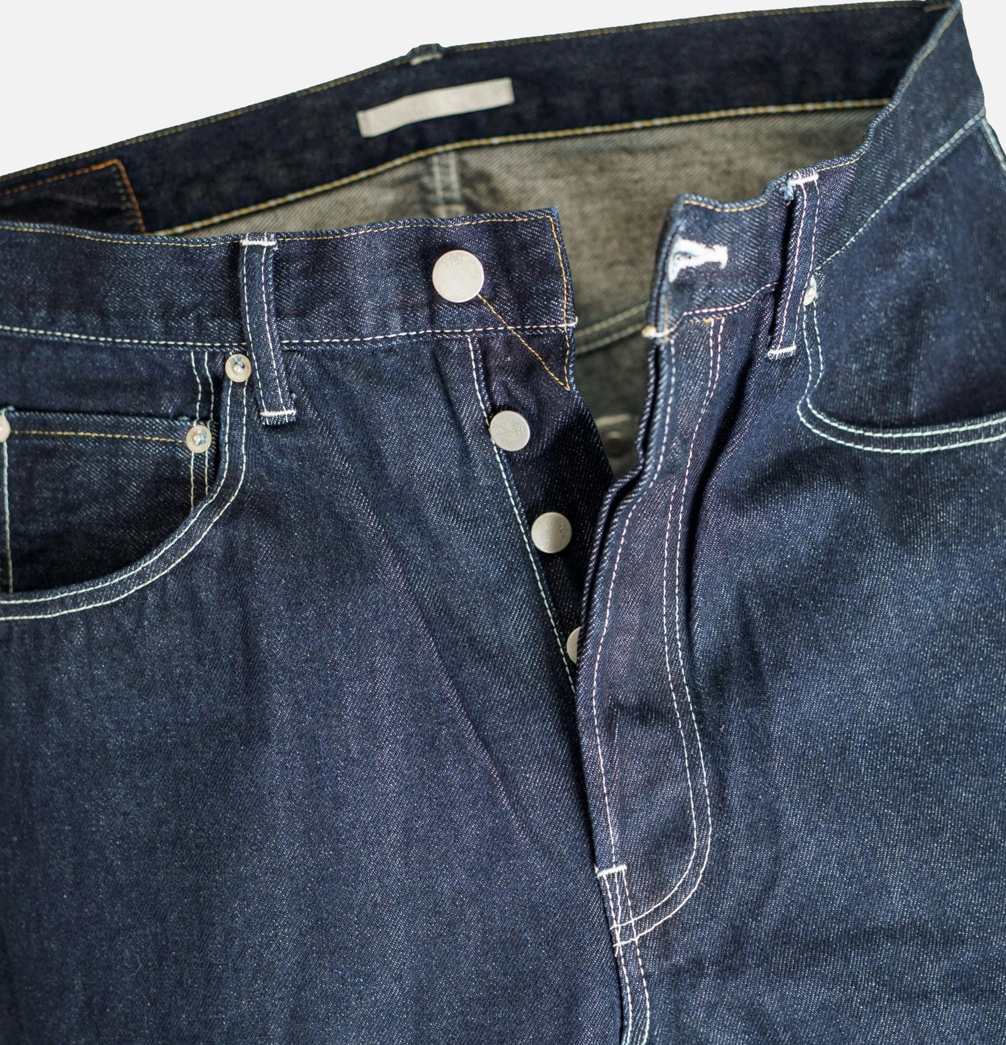 Hatski Denim 03 Wide Tapered One Wash