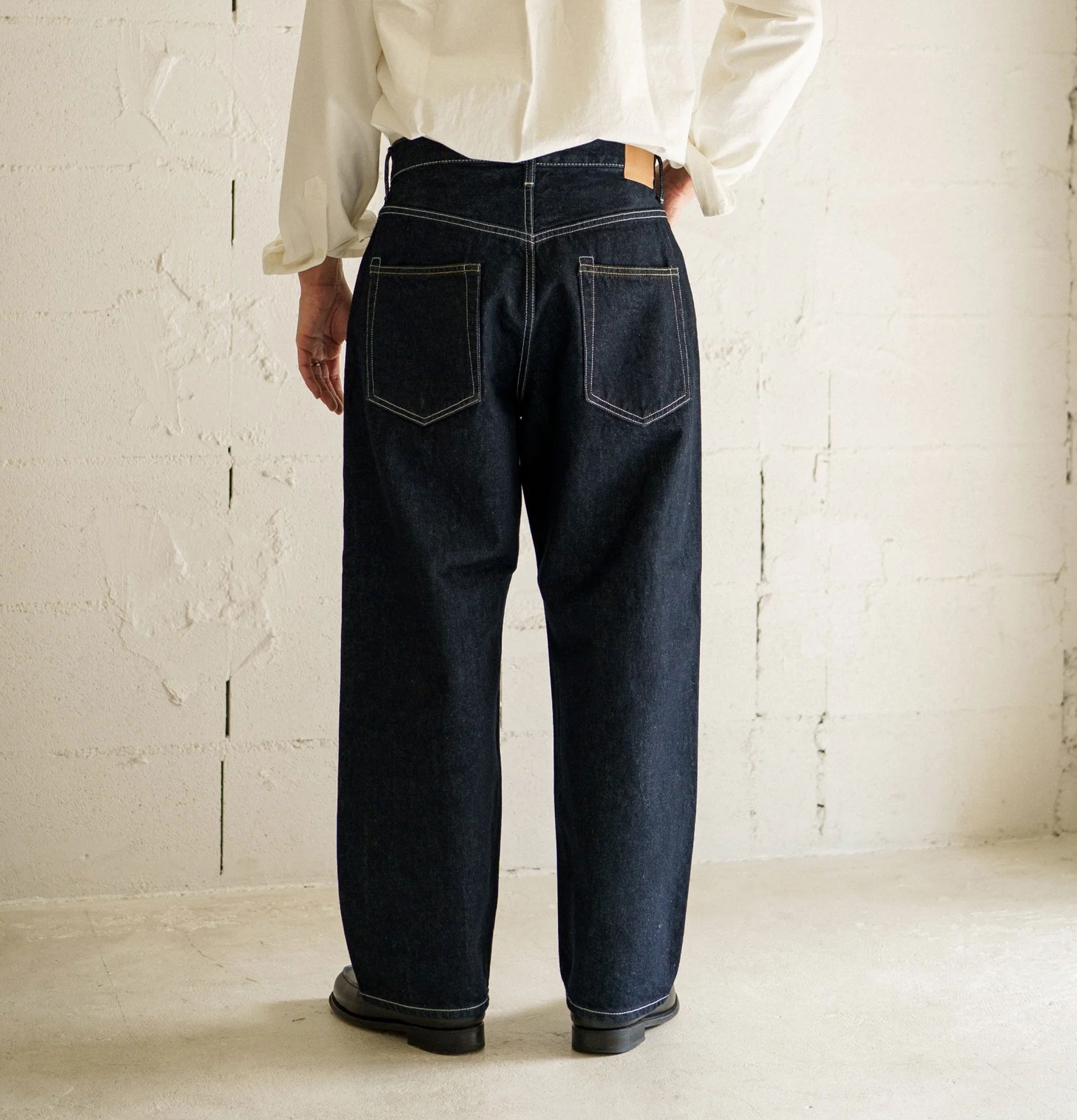 Hatski Denim 03 Wide Tapered One Wash