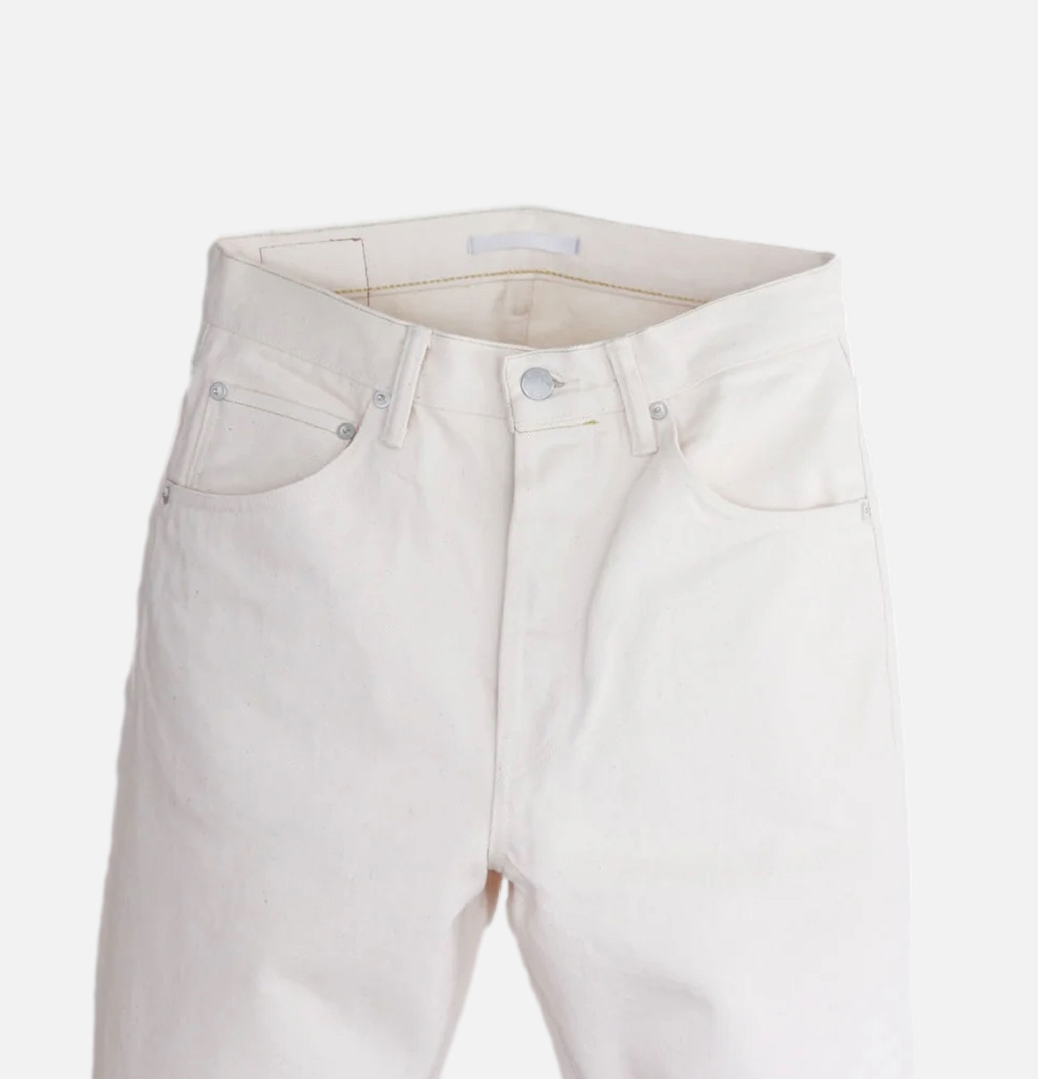 Hatski Denim 01 Loose Tapered Washi Ecru