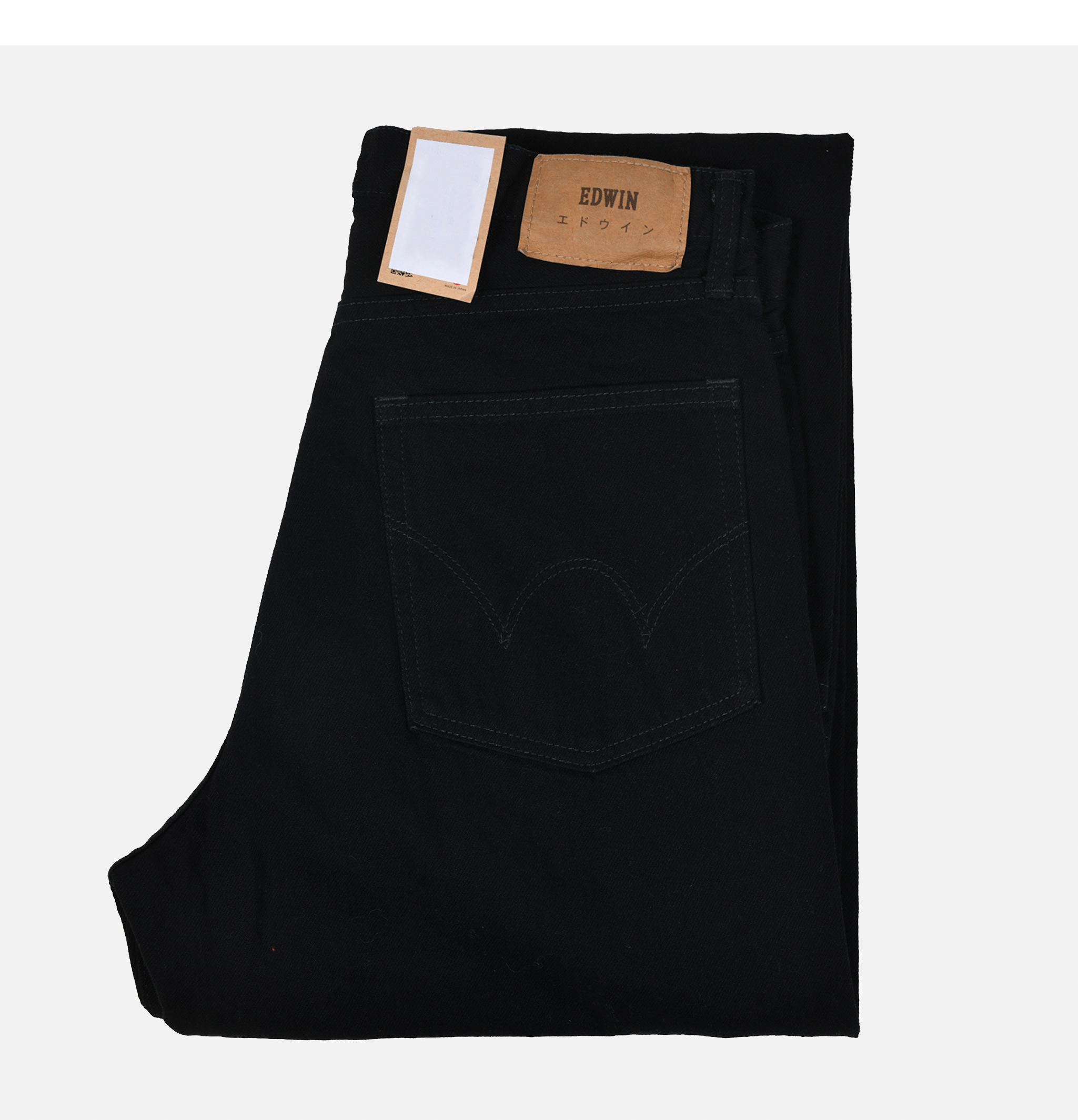 Edwin Loose Fit Black Unwashed