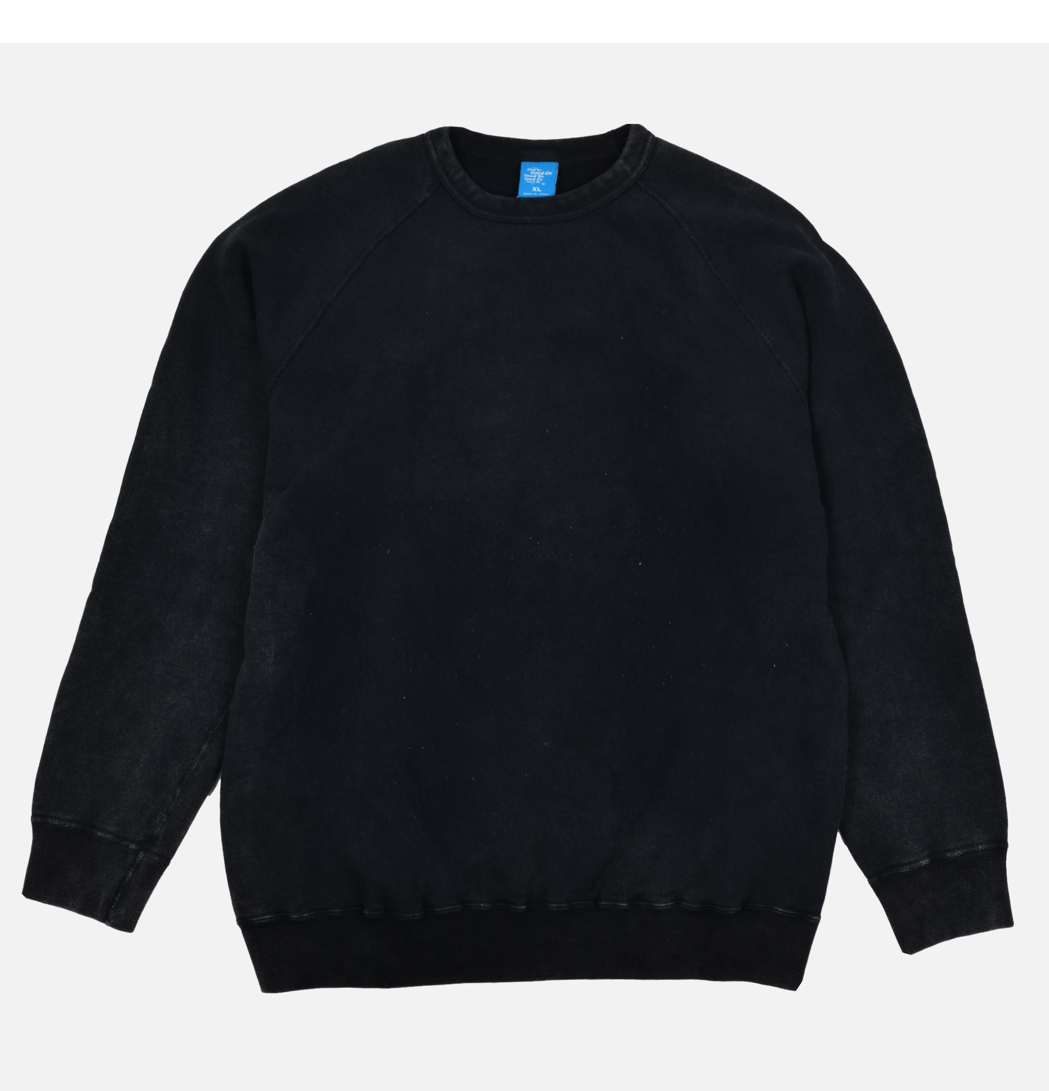 Good On Japan Vintage Dye Sweatshirt Black