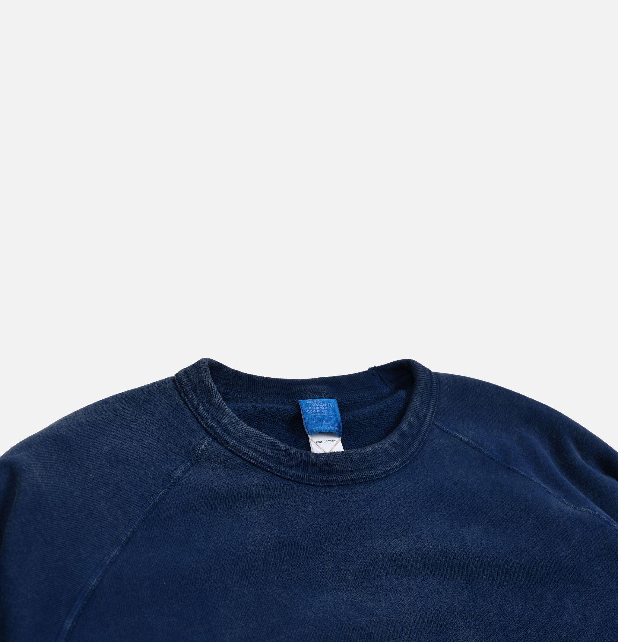Good On Japan Vintage Dye Sweatshirt Navy