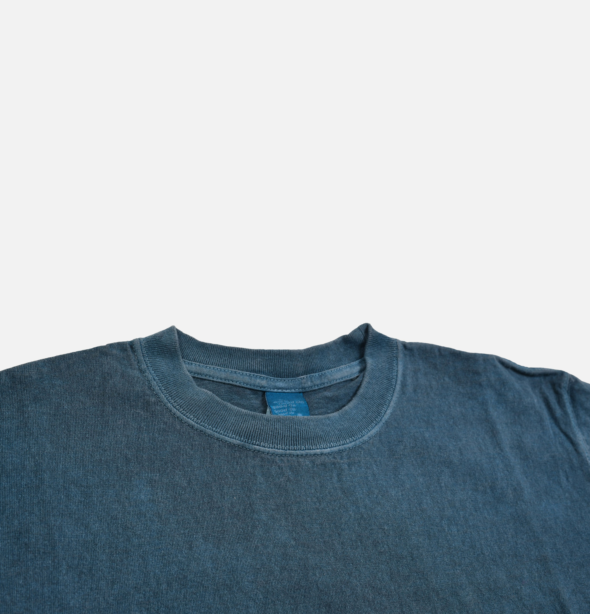 Good On Japan Crew Tee Ash Slate Gray