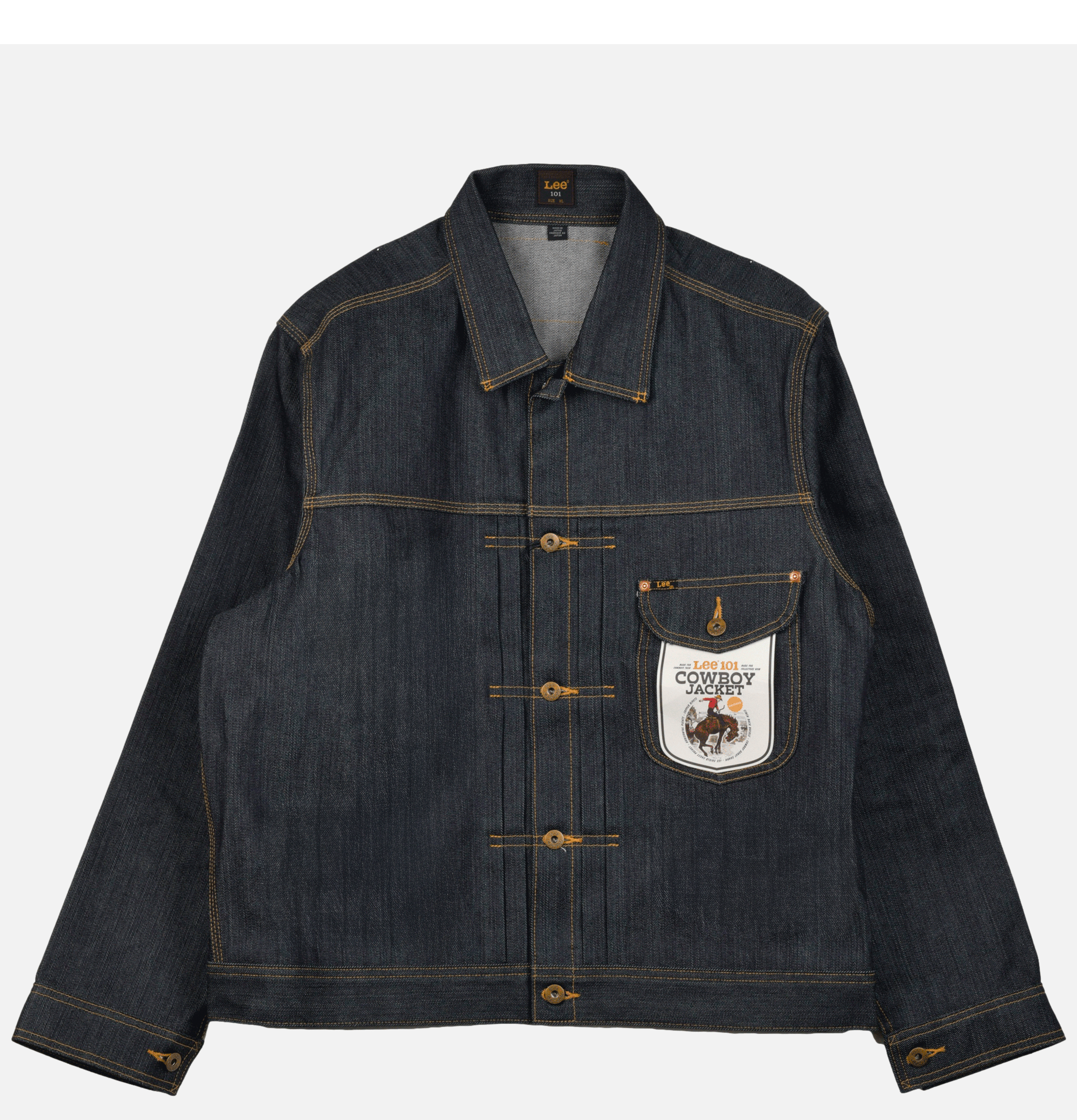 Lee 101 Boxy Cowboy Jacket Dry Blue