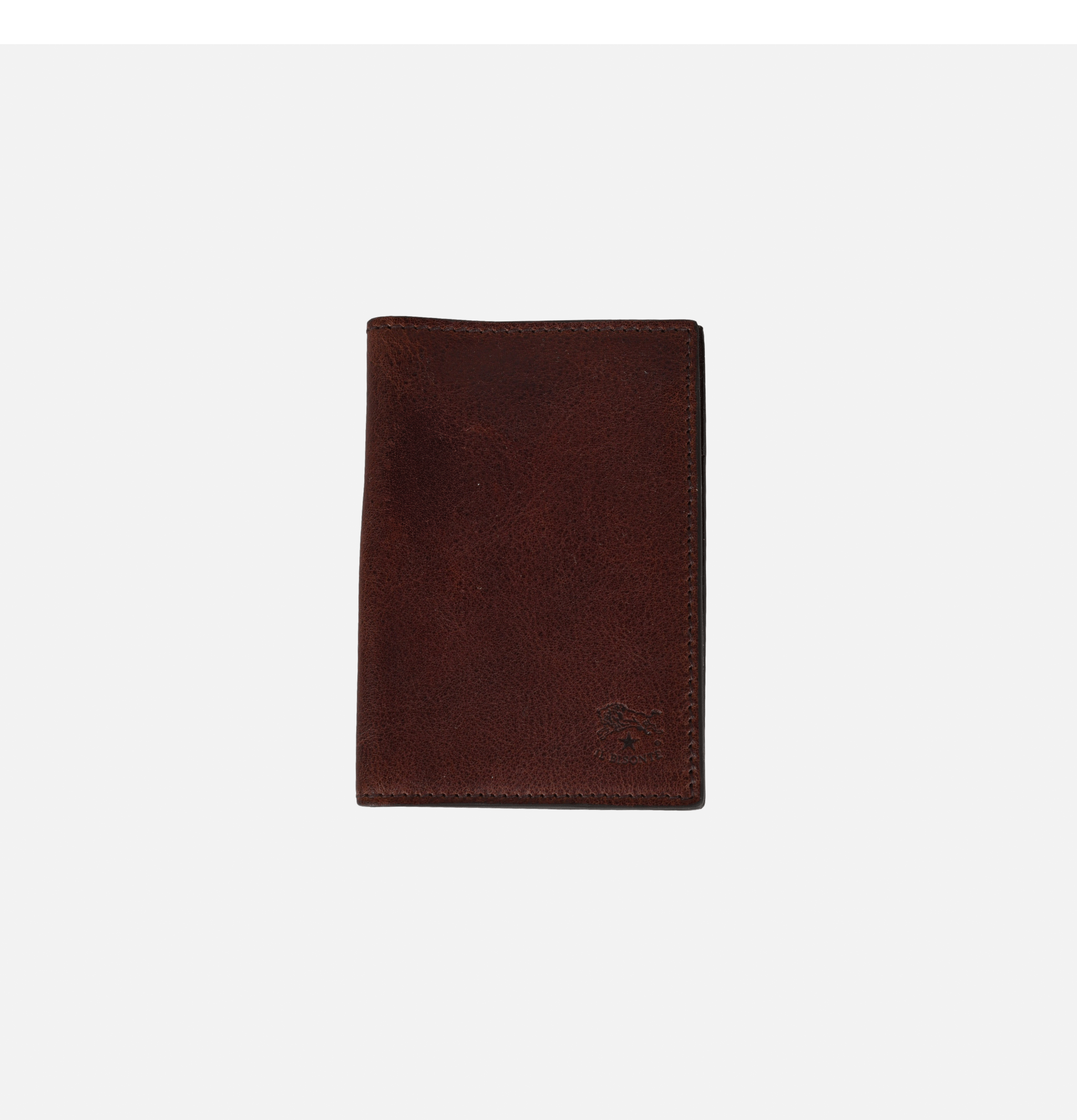 Il Bisonte Card Case Leo Cafe