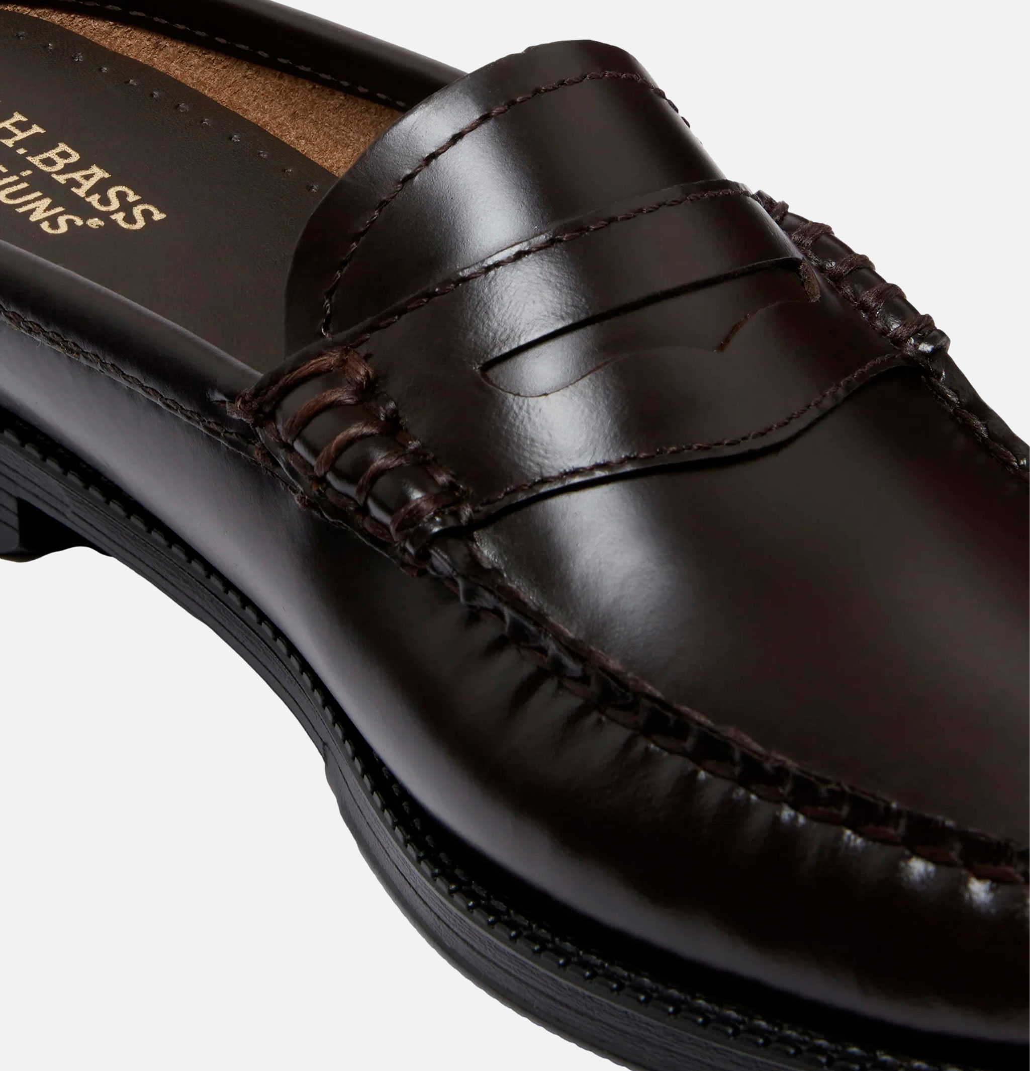 G.H. Bass Weejun Penny Slide Chocolate