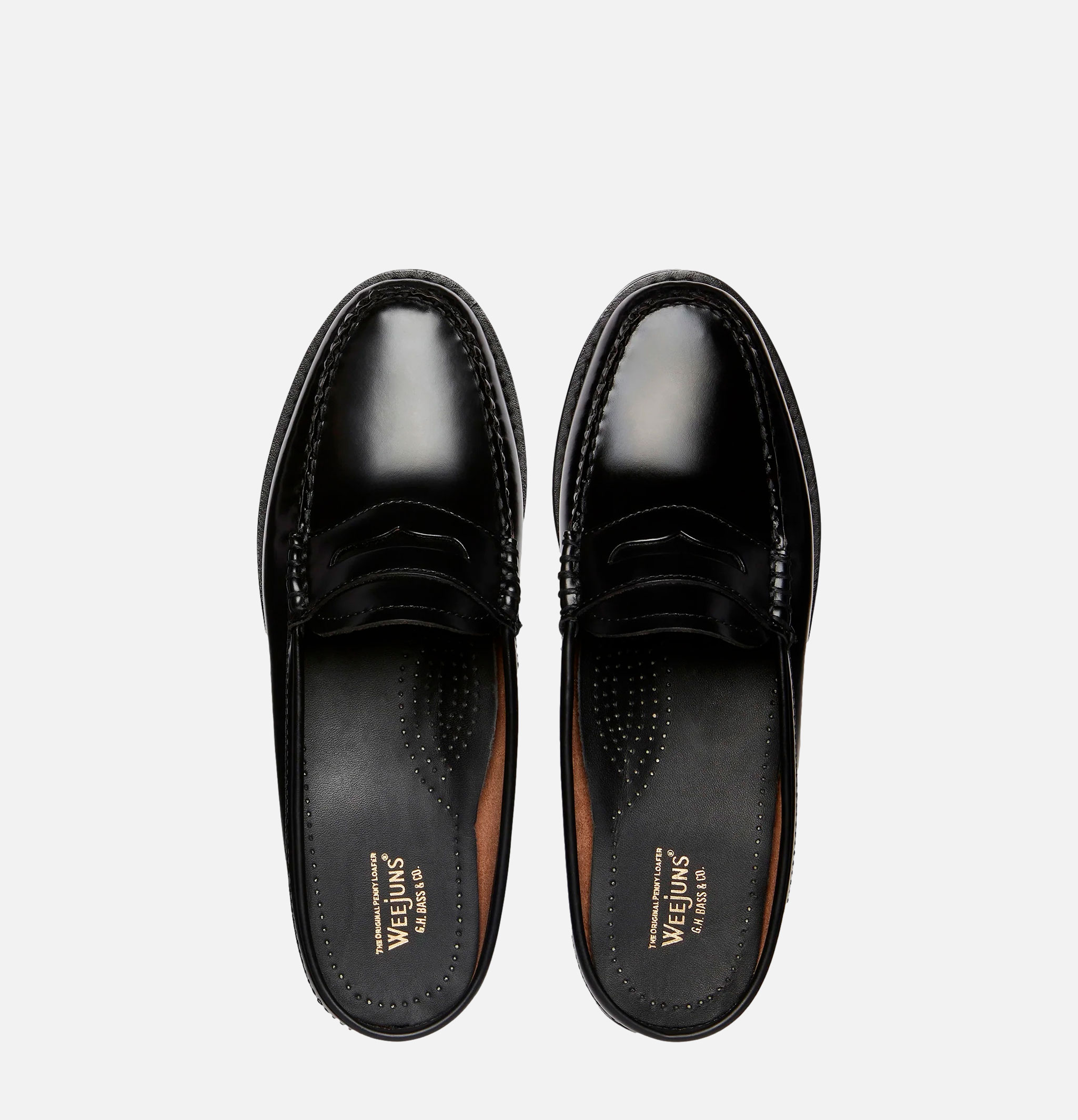 G.H. Bass Weejun Penny Slide Black