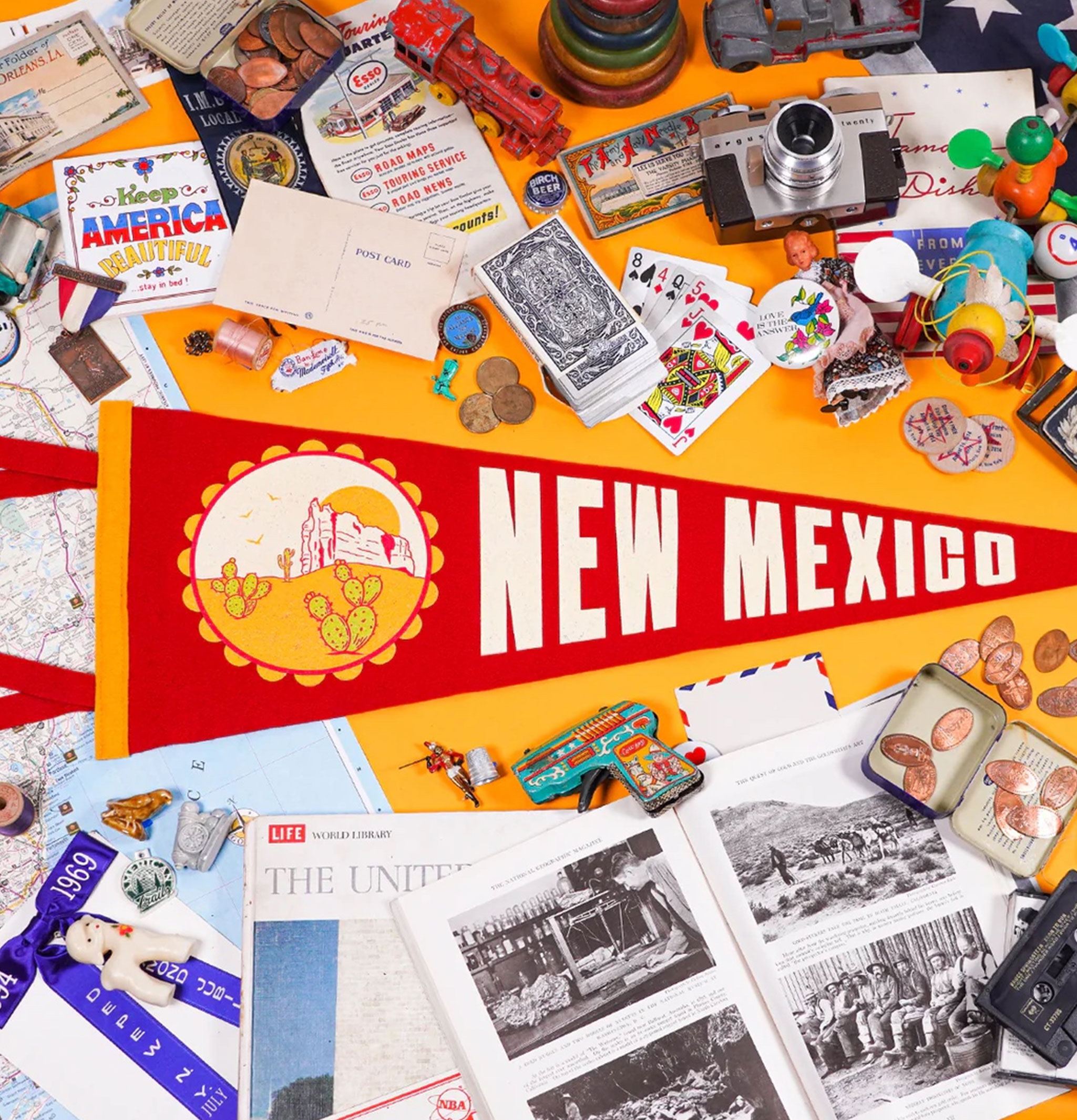 Oxford Pennant New Mexico Fanion