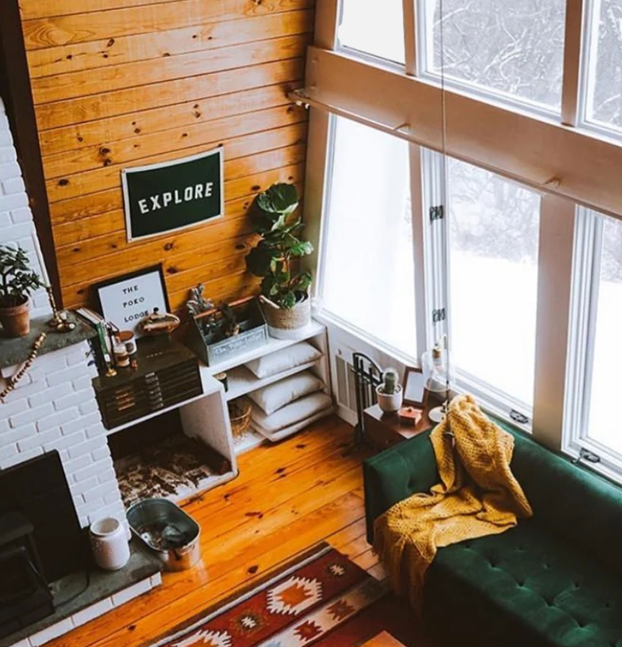 Oxford Pennant Explore Camp Flag