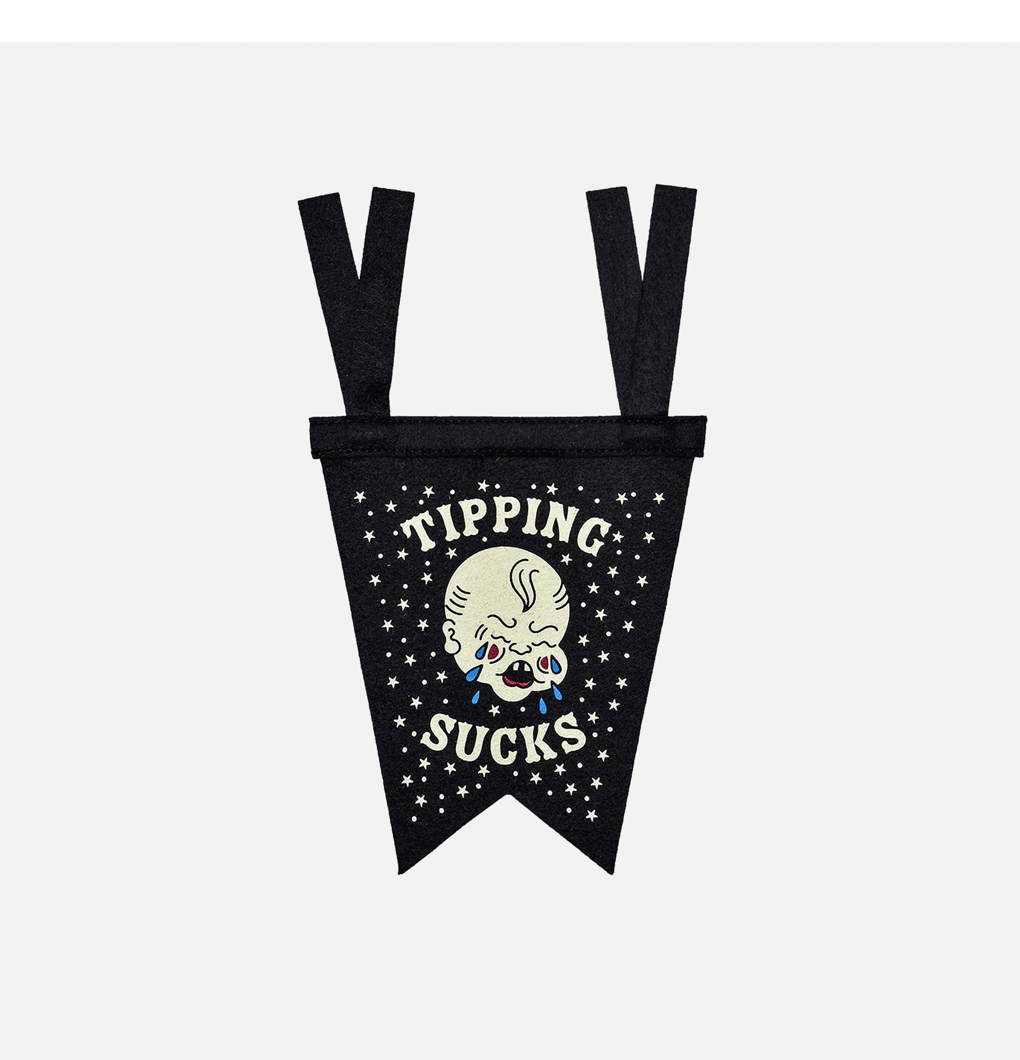 Oxford Pennant Tipping Sucks Fishtail Fanion