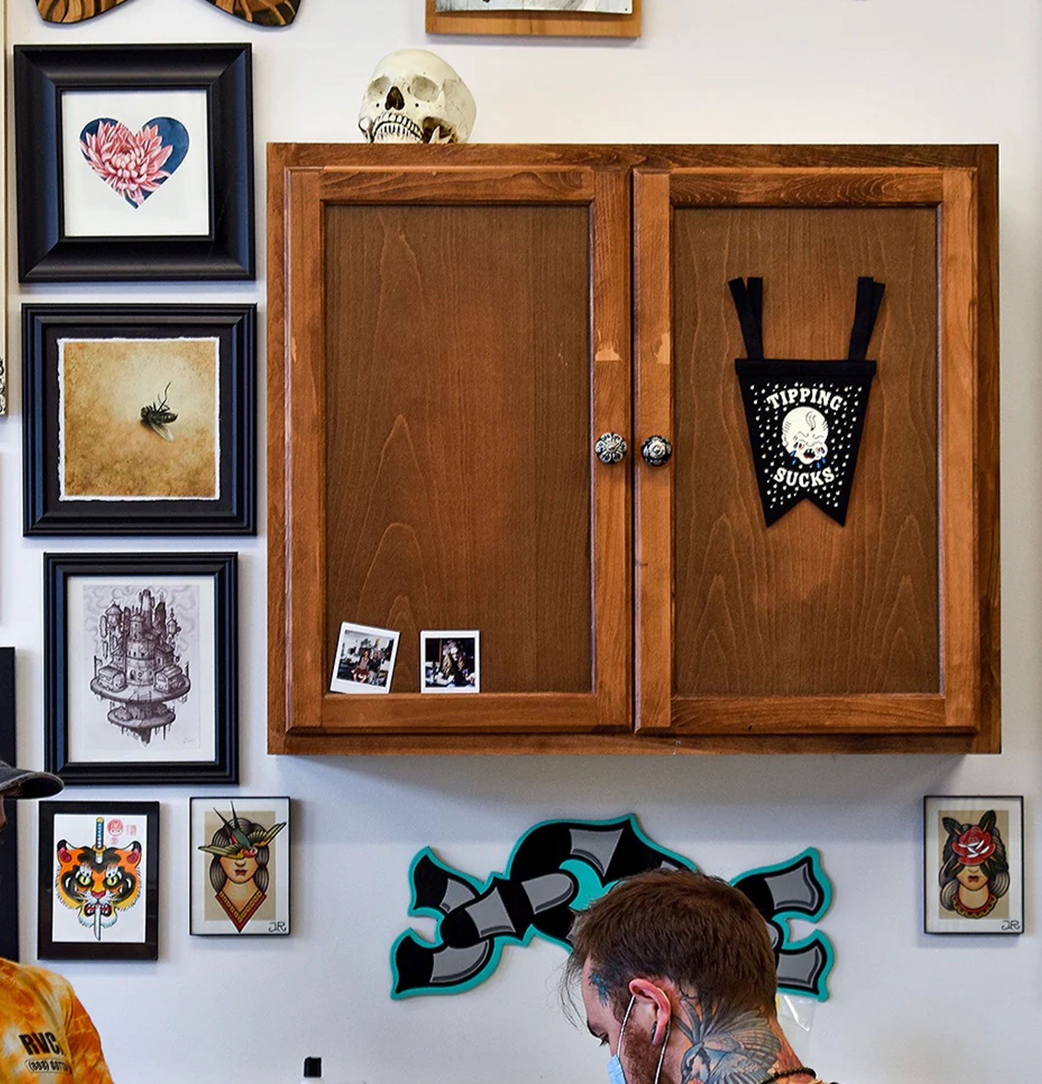 Oxford Pennant Tipping Sucks Fishtail Fanion