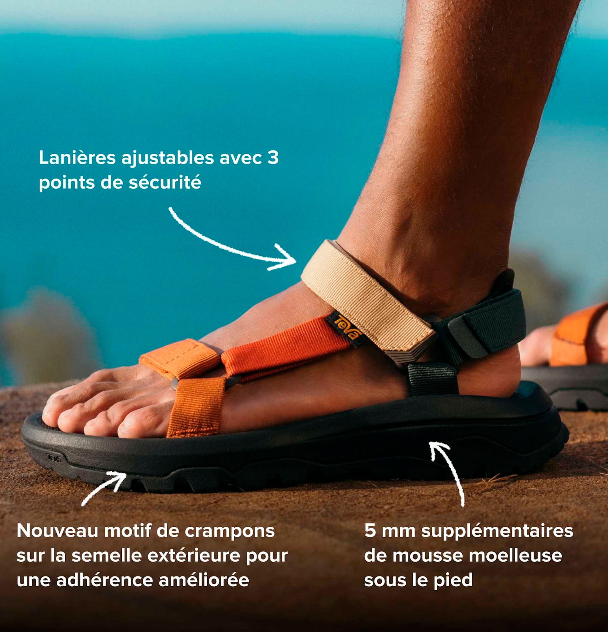 Teva Hurricane Xlt3 Brown Multi