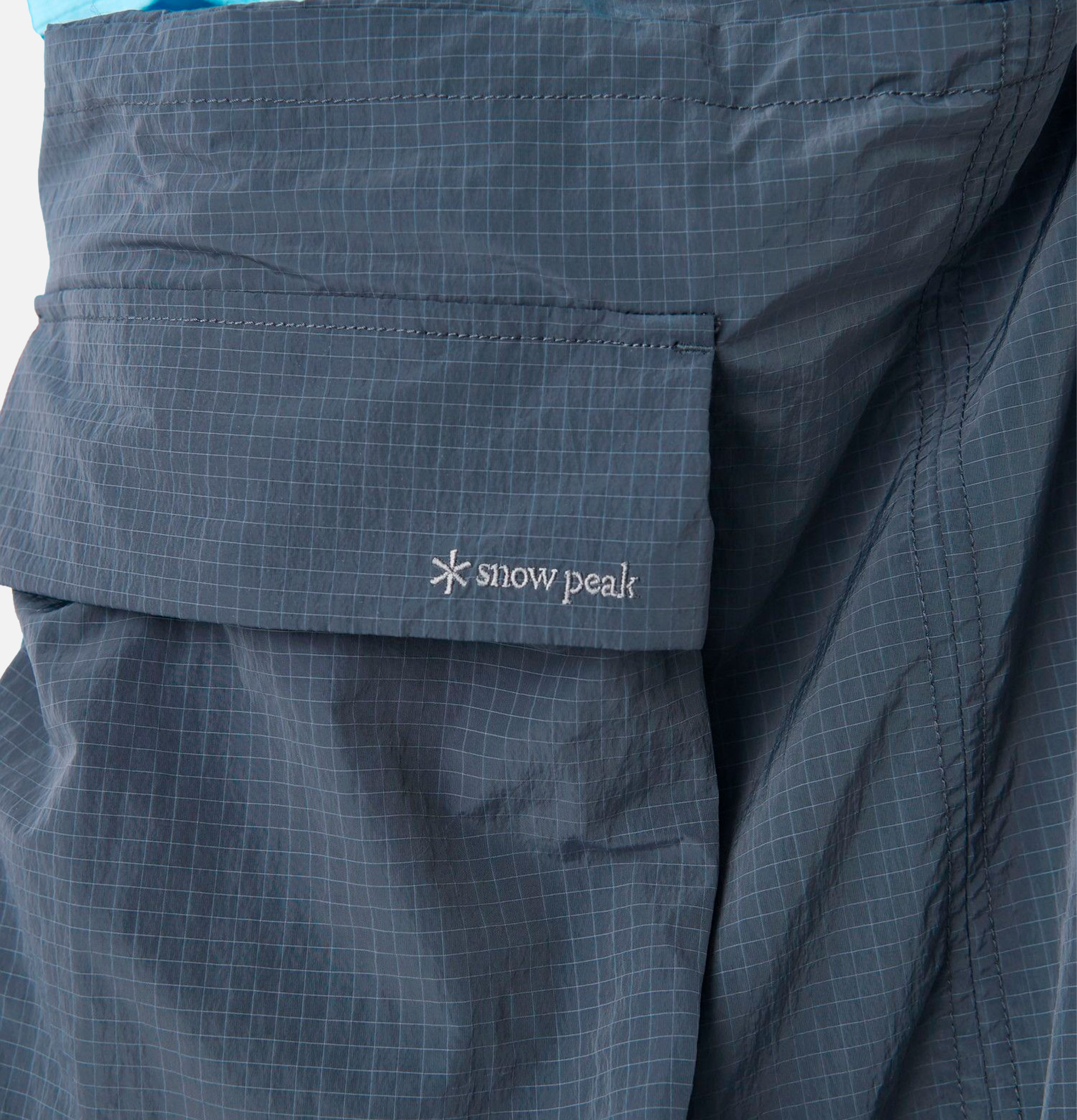 Snow Peak Ripstop Wrap Cross Bag Charcoal