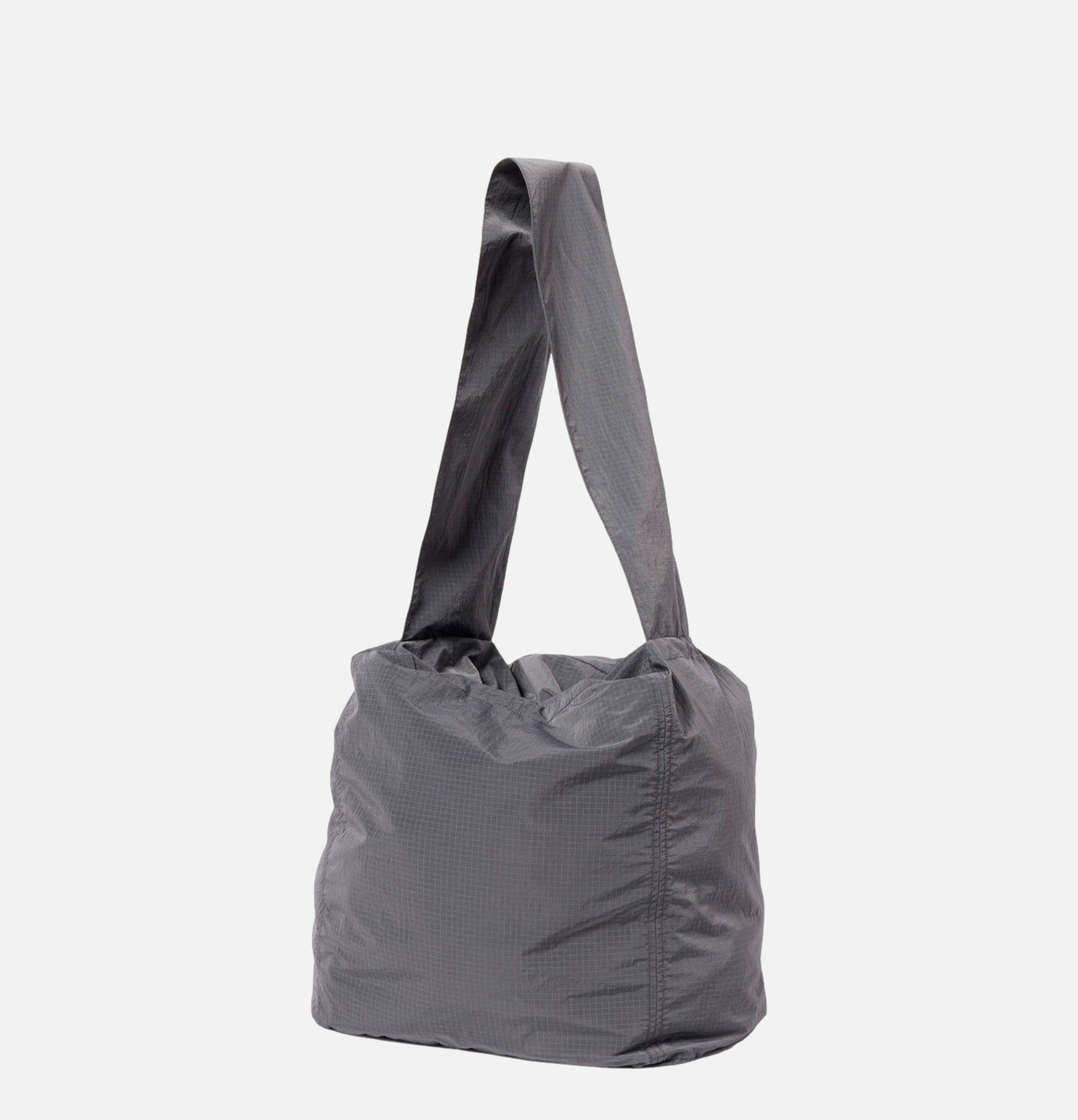 Snow Peak Ripstop Wrap Cross Bag Charcoal