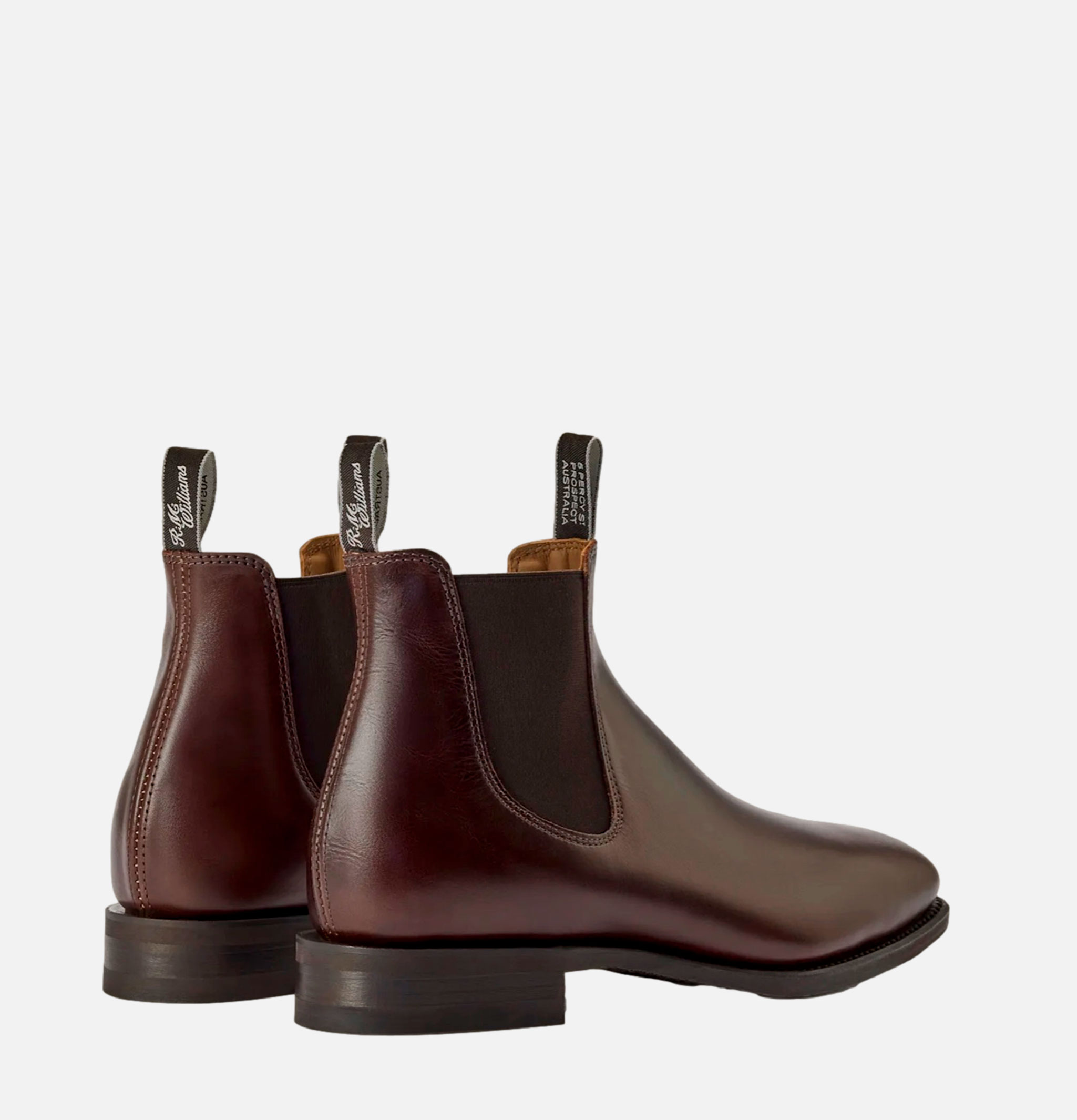 RM Williams Craftsman Choco Raisin Pullup