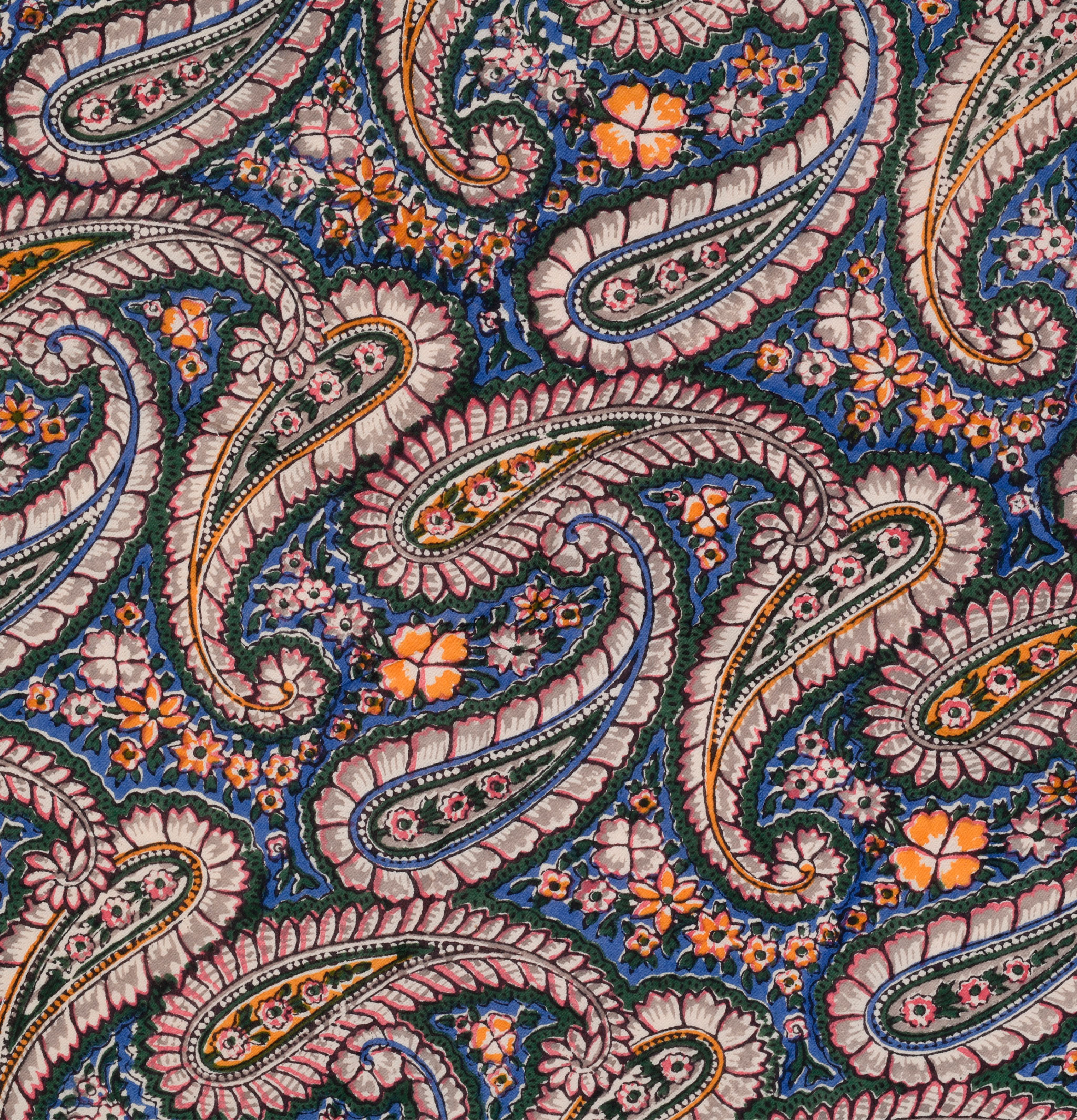 Kardo Bandana Bp02 Blue Paisley