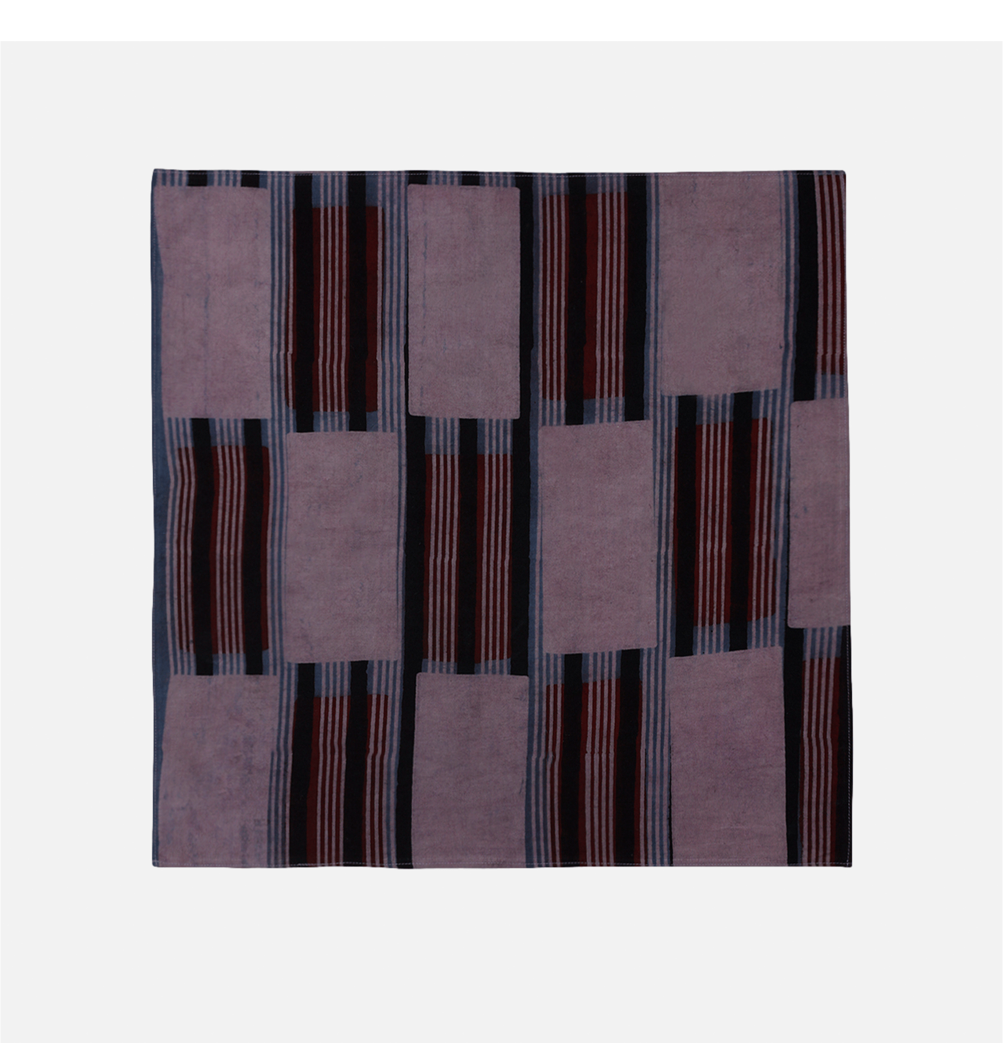 Bandana Ajrakh Slate Blue