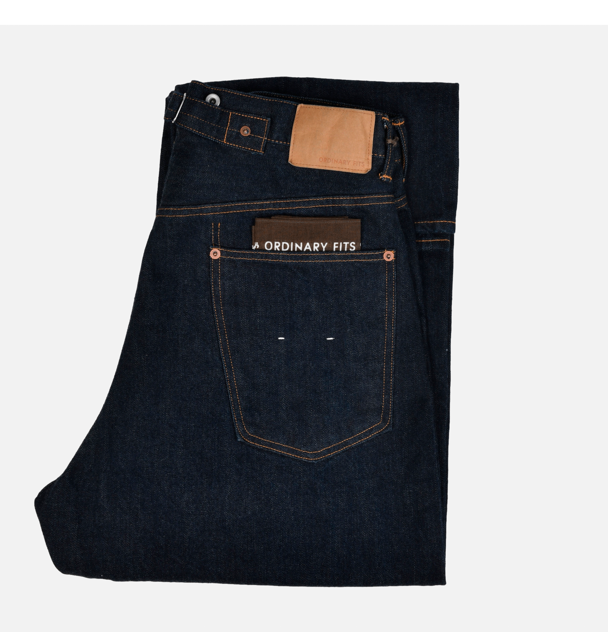 Ordinary Fits Type Wide One Wash Indigo