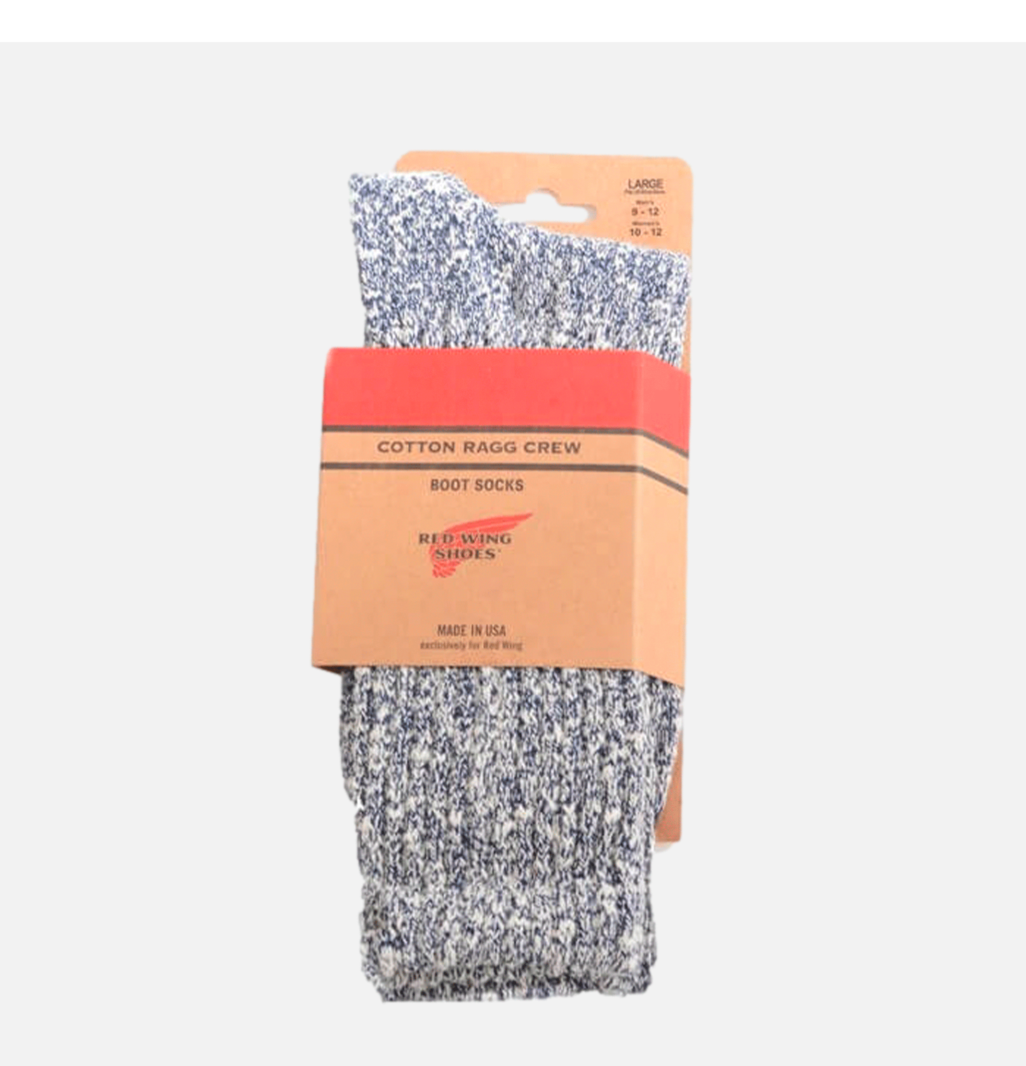 Red Wing 97168 - Chaussettes Cotton Ragg Blue