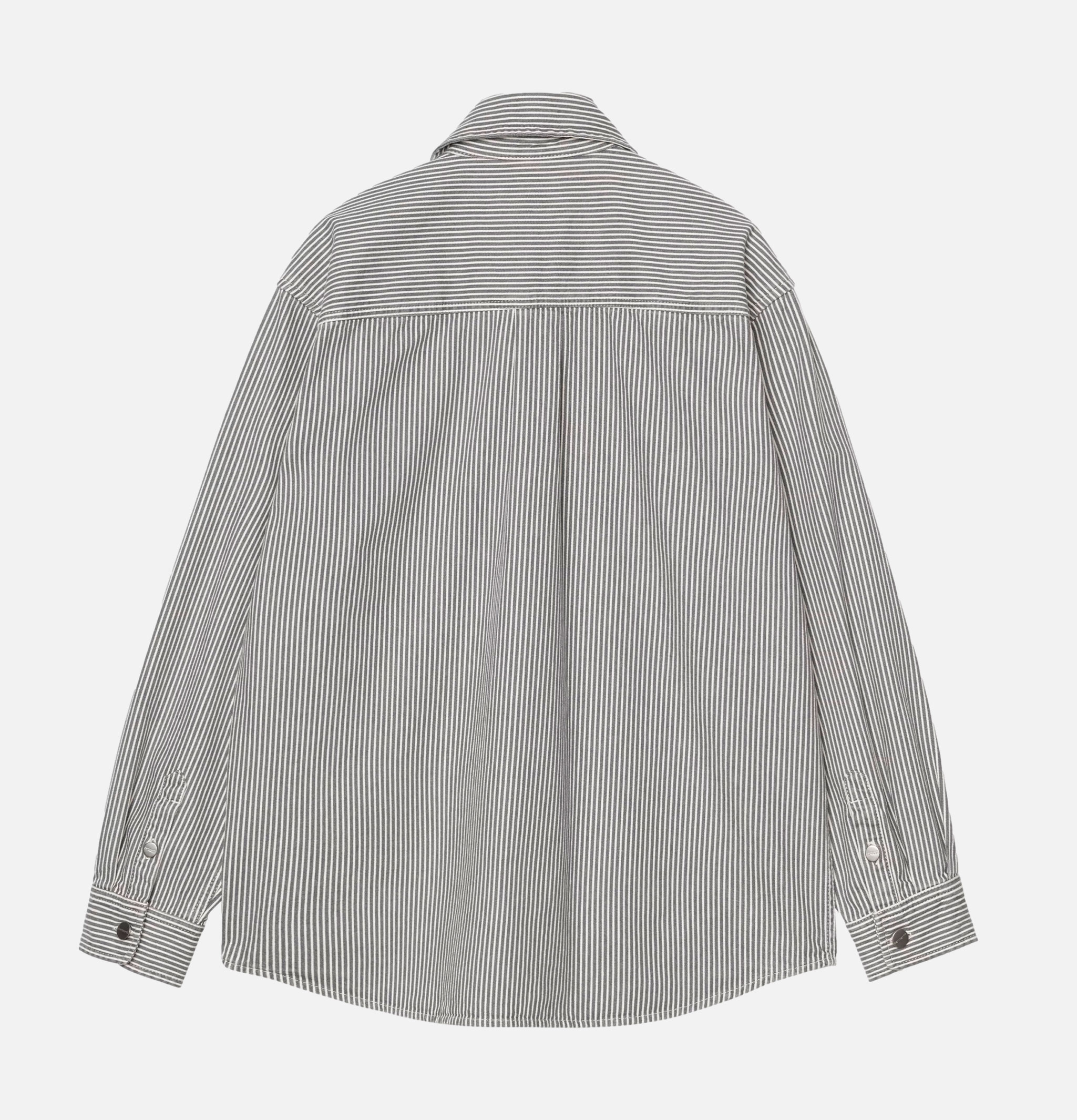 Carhartt WIP Chemise Mercer Graphite Stripe