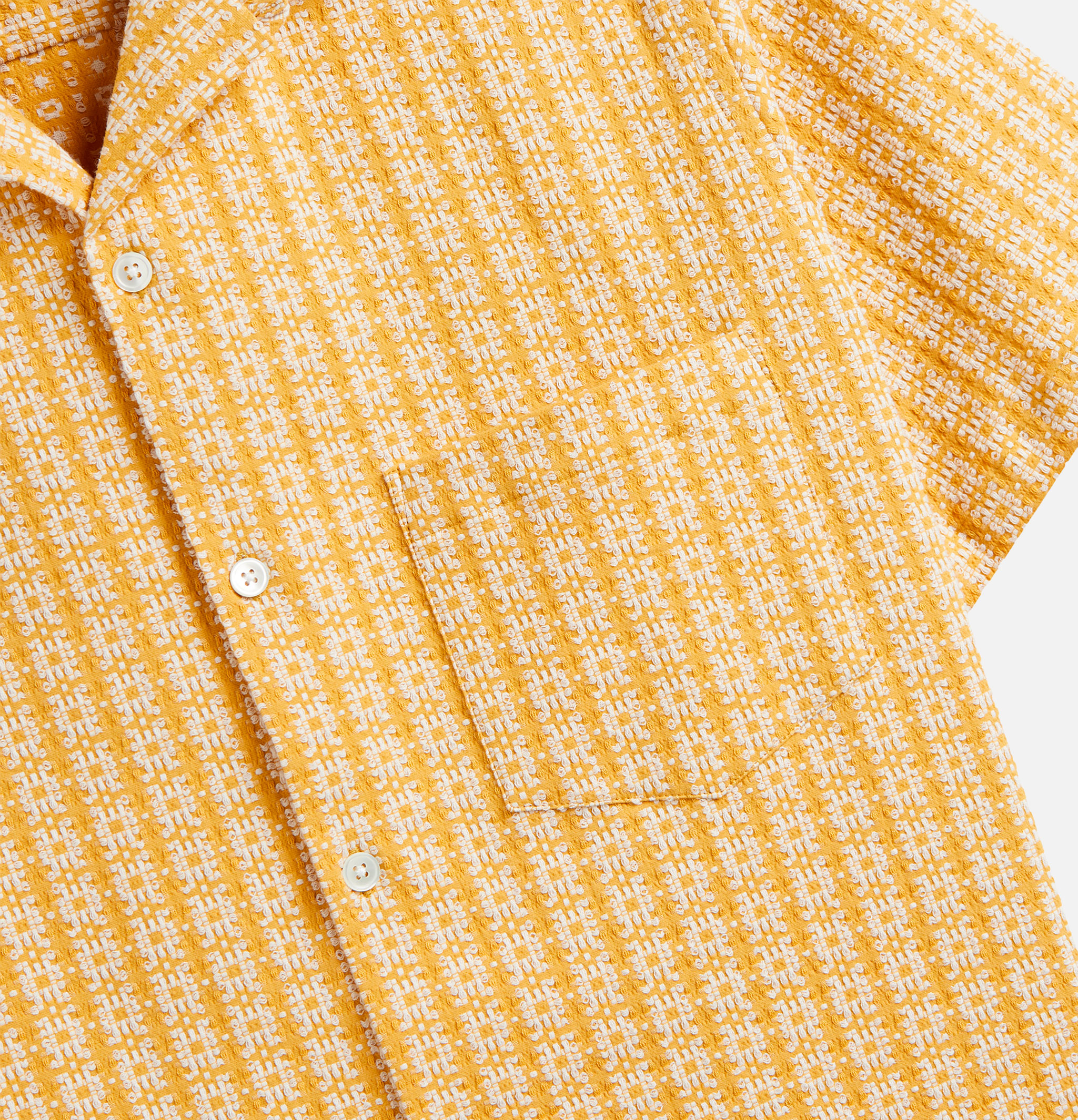 Portuguese Flannel Chemise Polen Yellow