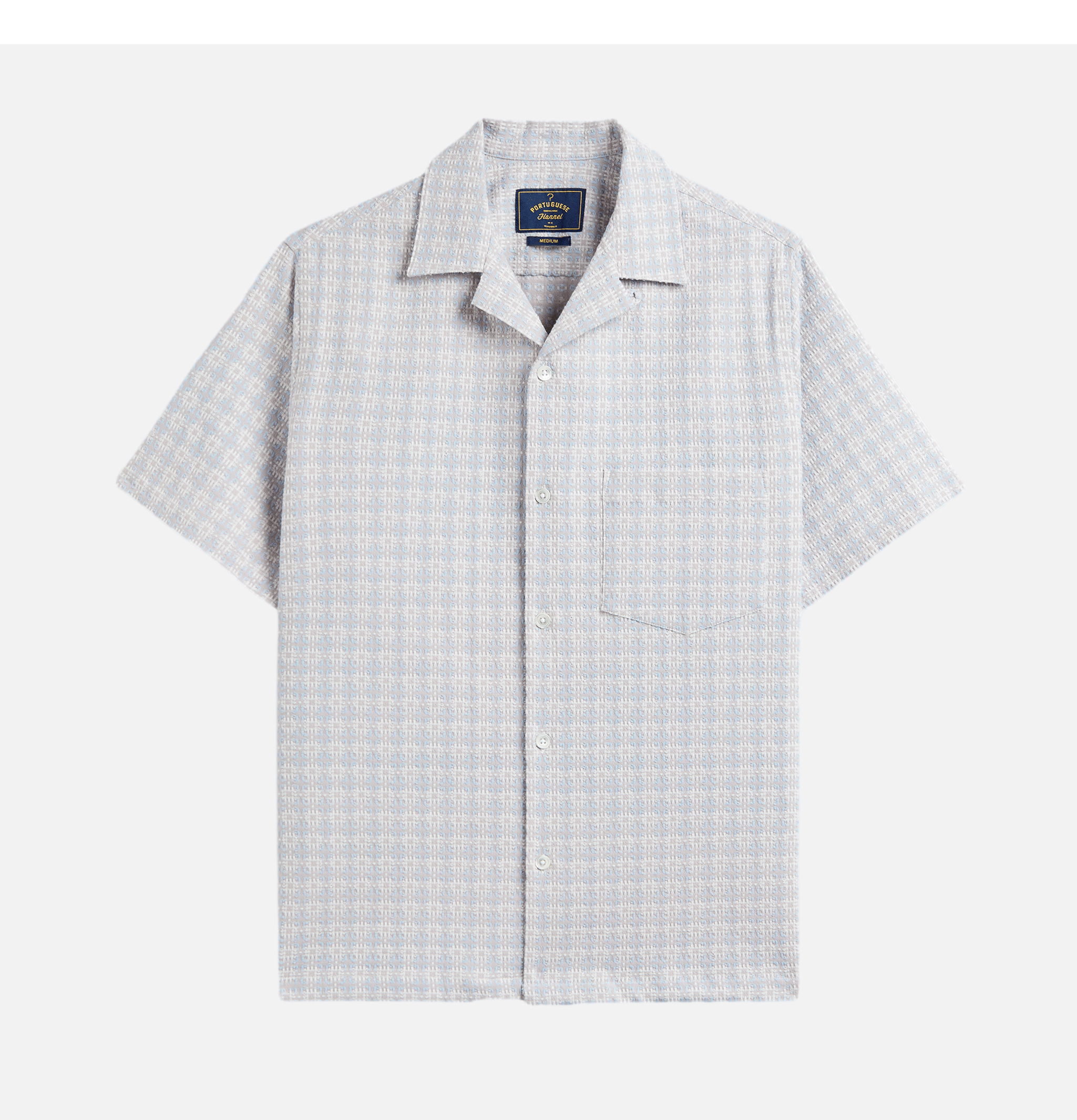 Portuguese Flannel Shirt Polen Blue