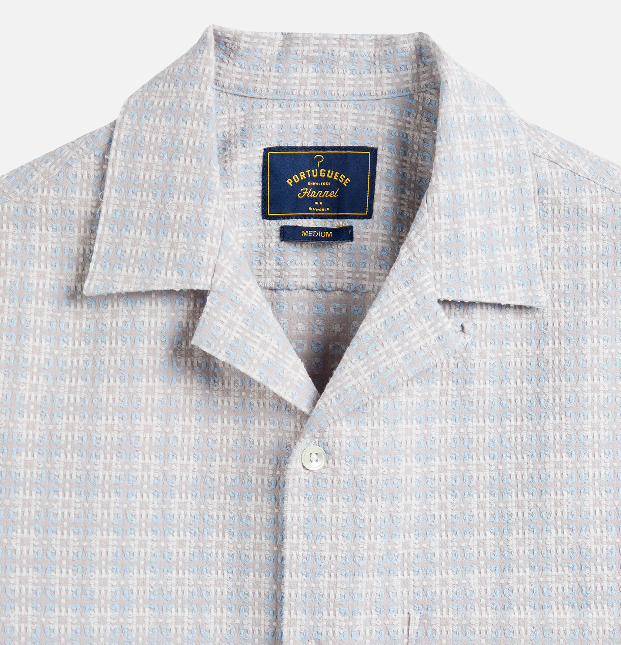 Portuguese Flannel Shirt Polen Blue
