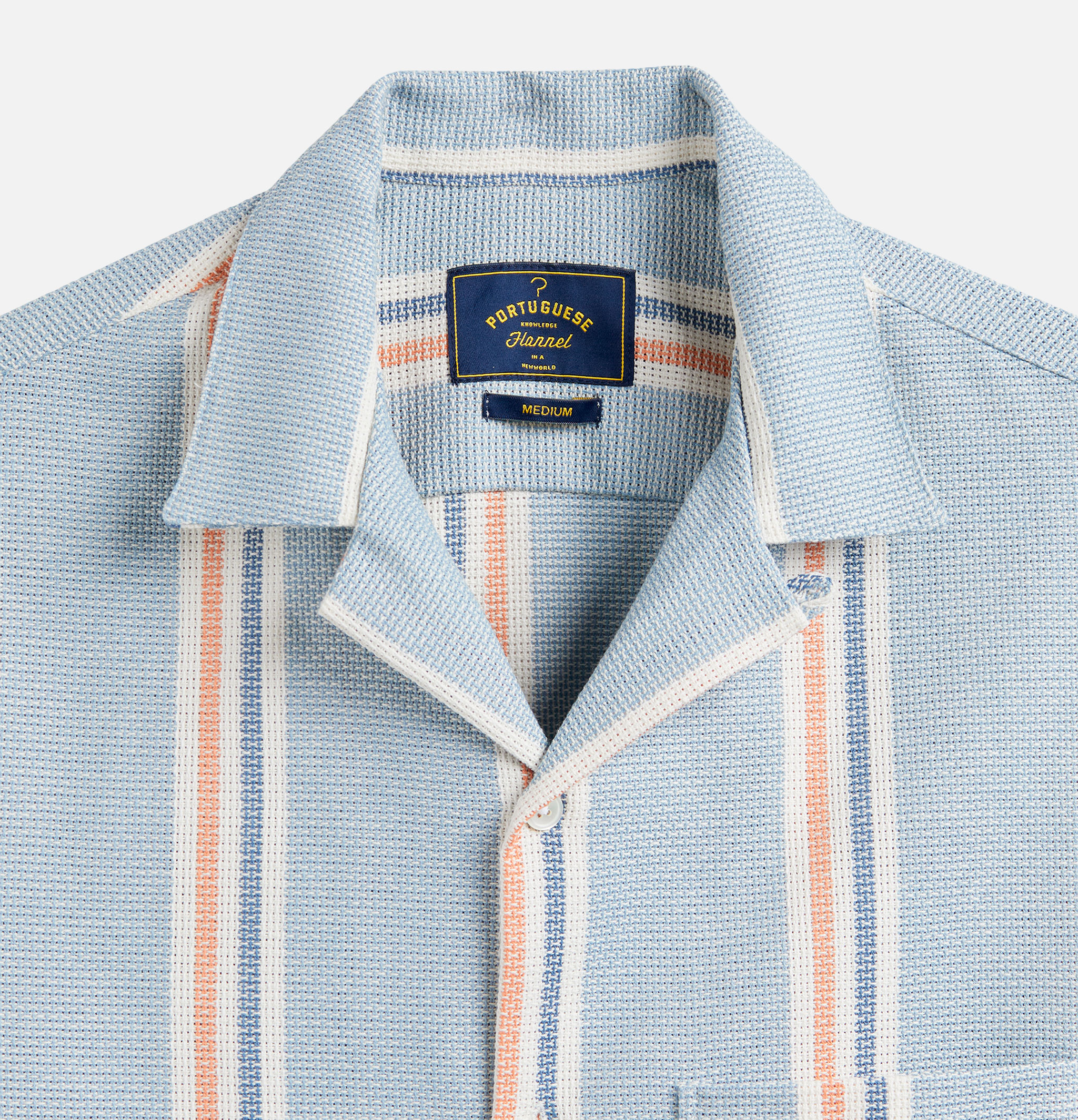 Portuguese Flannel Chemise Radi Blue