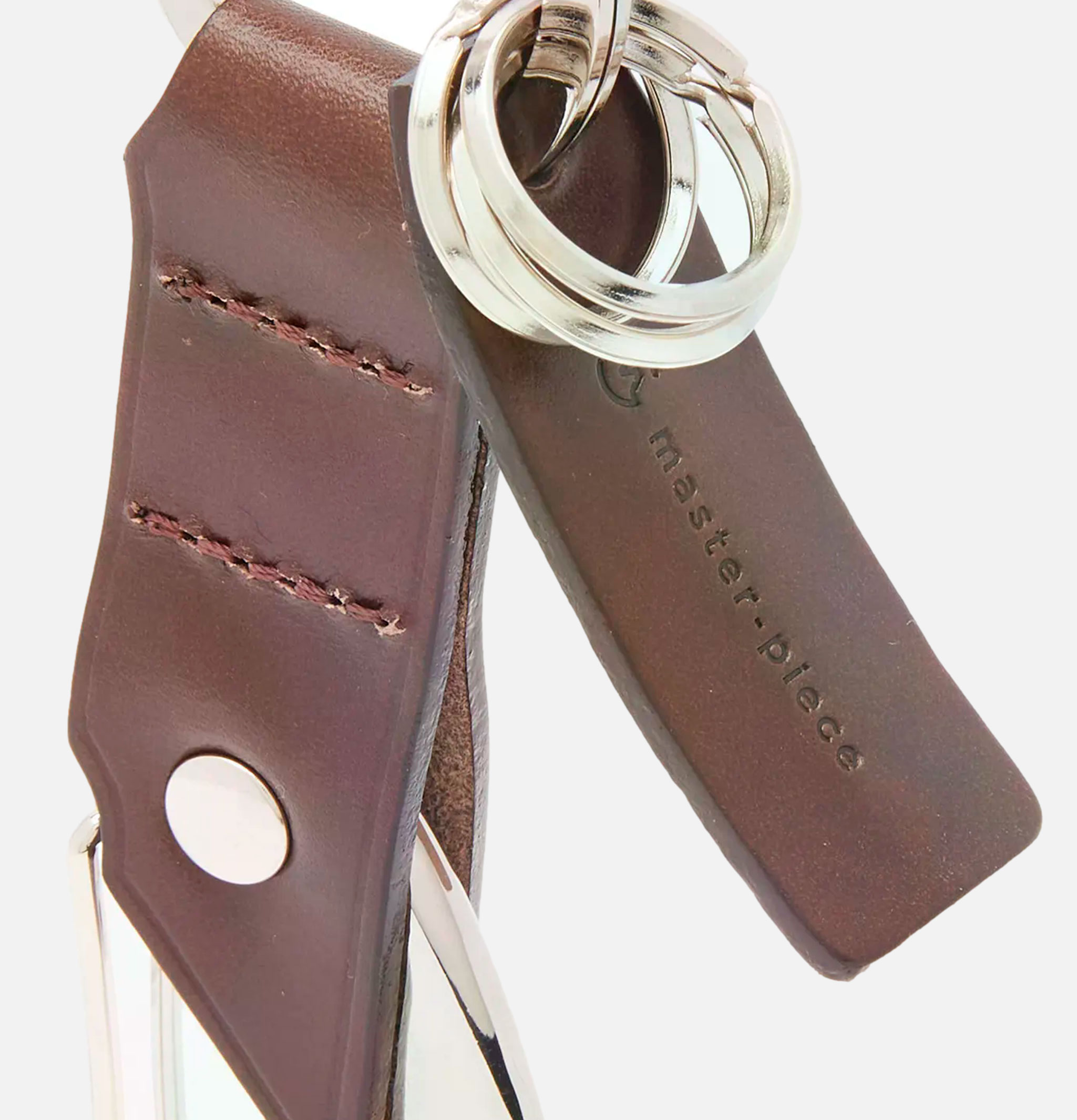 Master piece Magatama Key Ring Chocolat