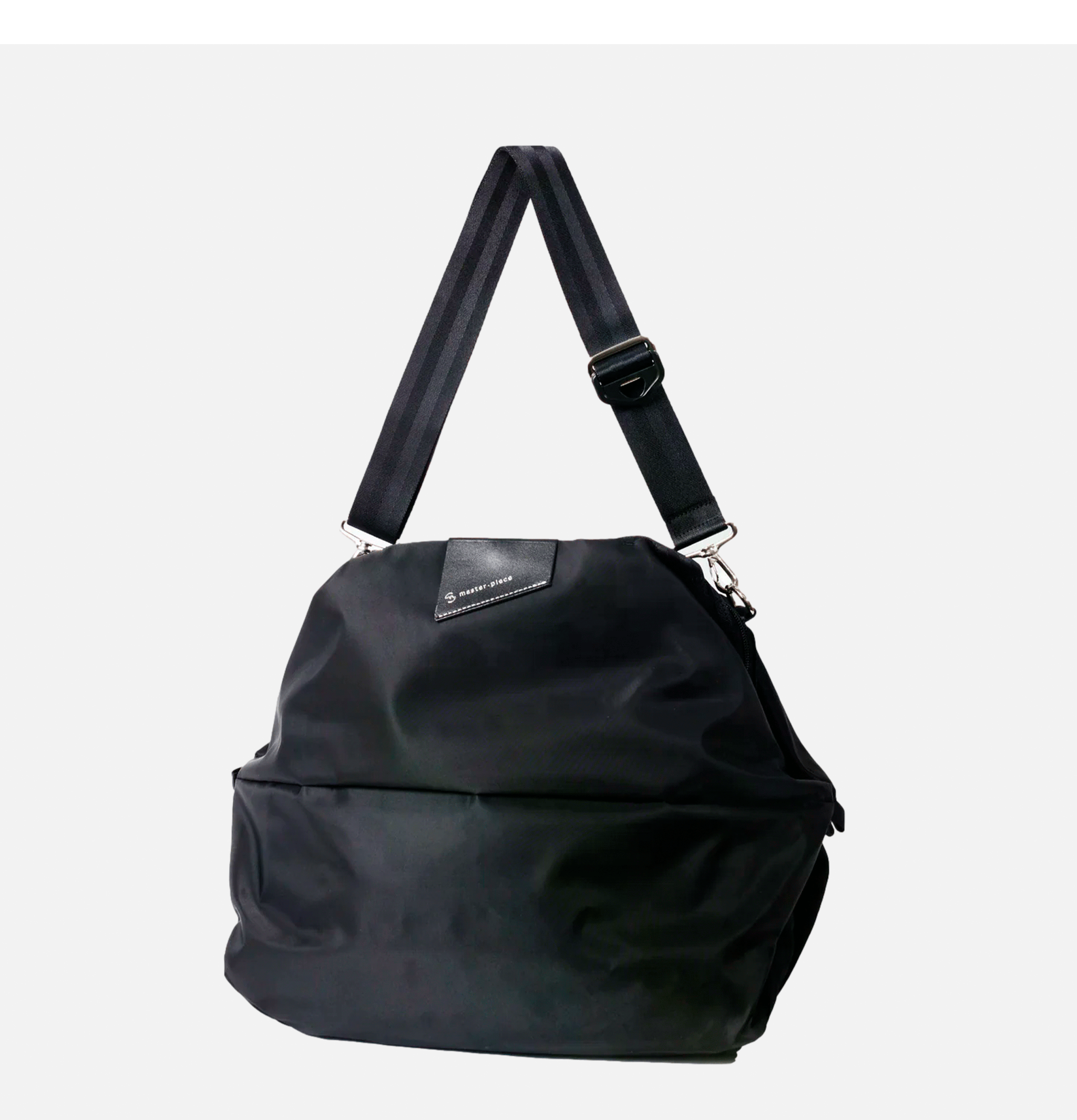 Master Piece Cocoon 2-Way Duffel Bag L Black