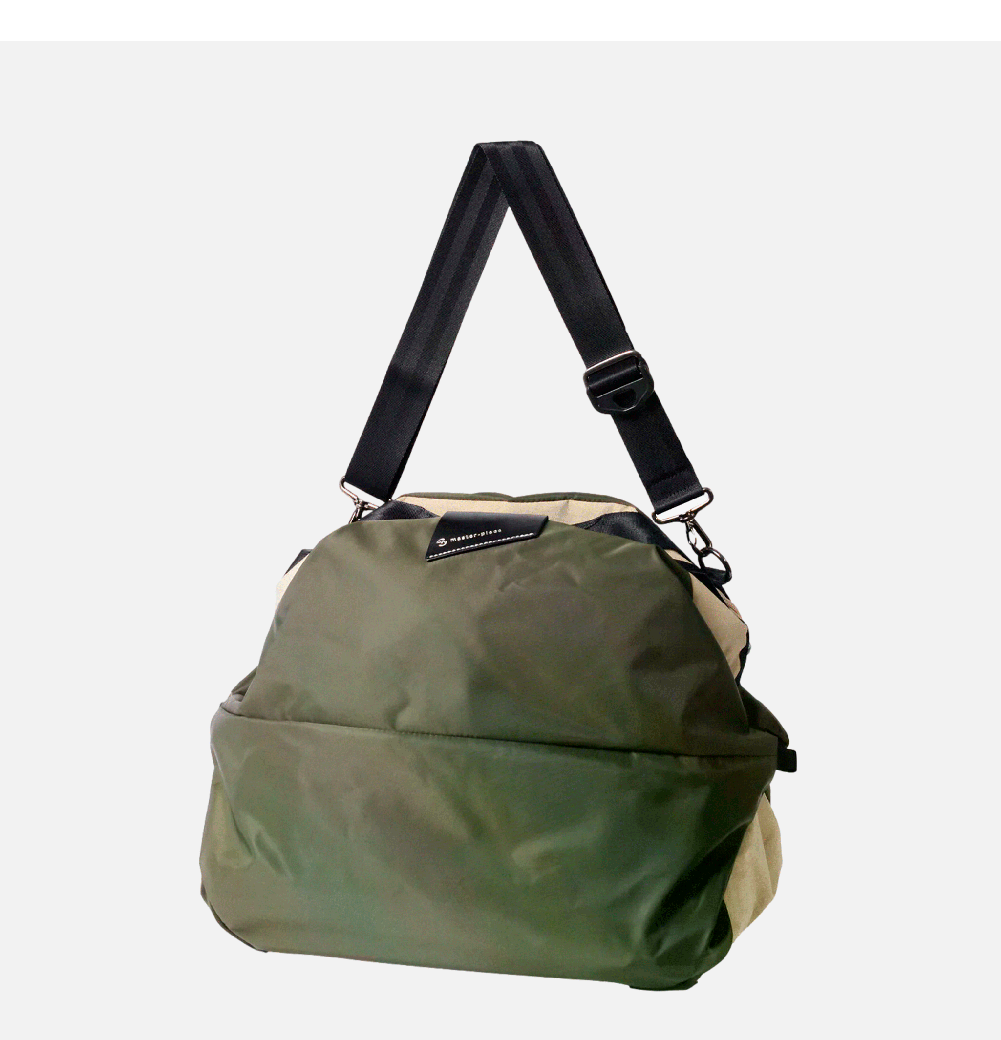 Master Piece Cocoon 2 Way Duffel Bag L Khaki