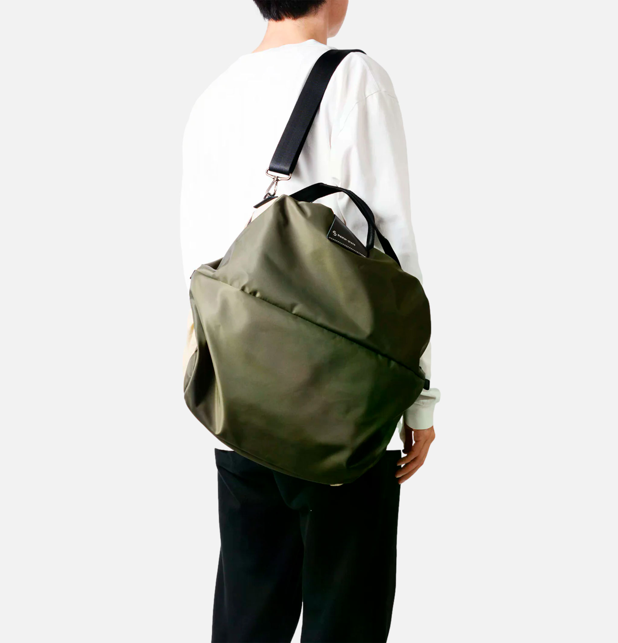 Master Piece Cocoon 2 Way Duffel Bag L Khaki