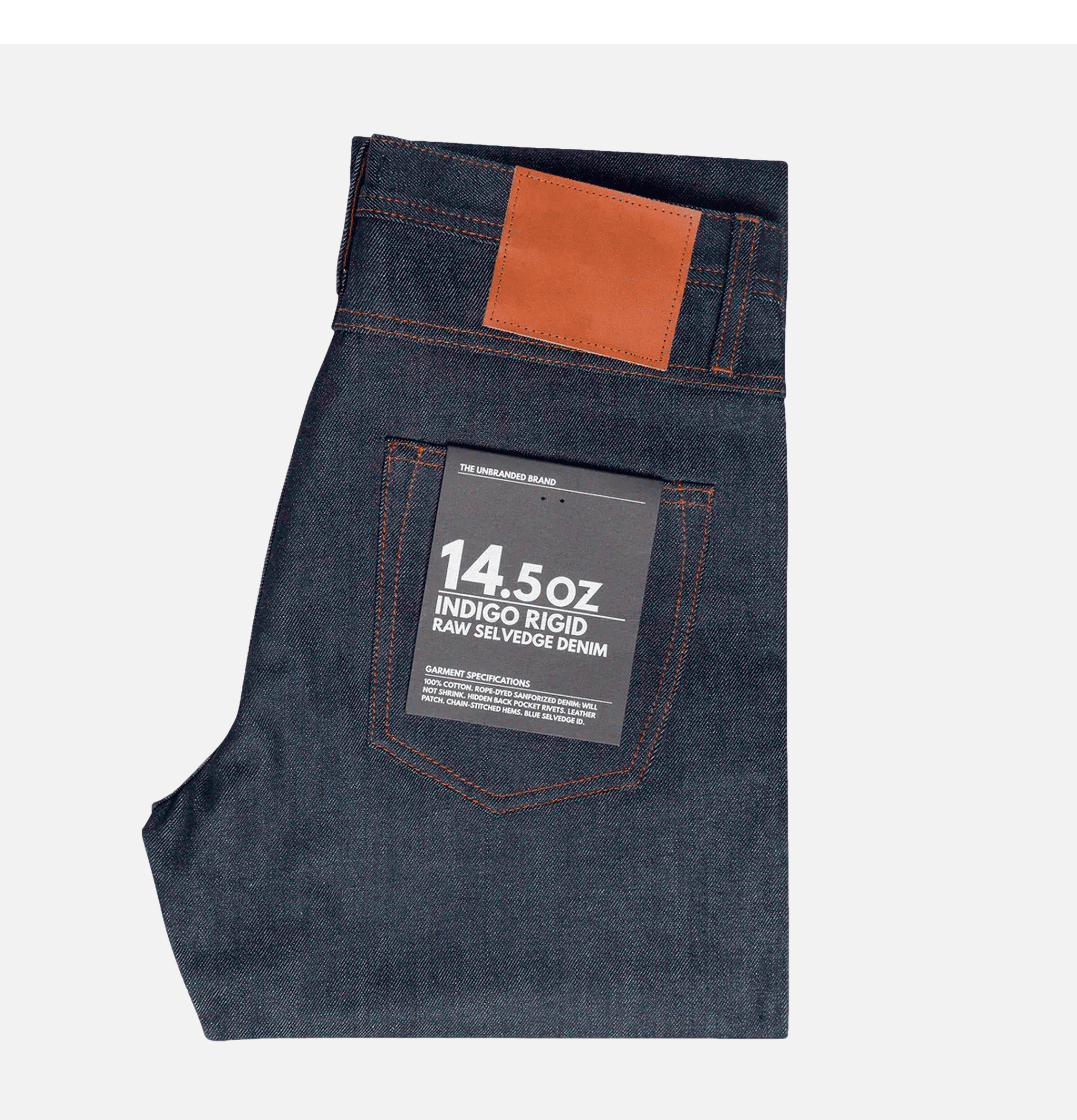 Unbranded Brand Jeans Brand 301 Straight 14,5oz Indigo