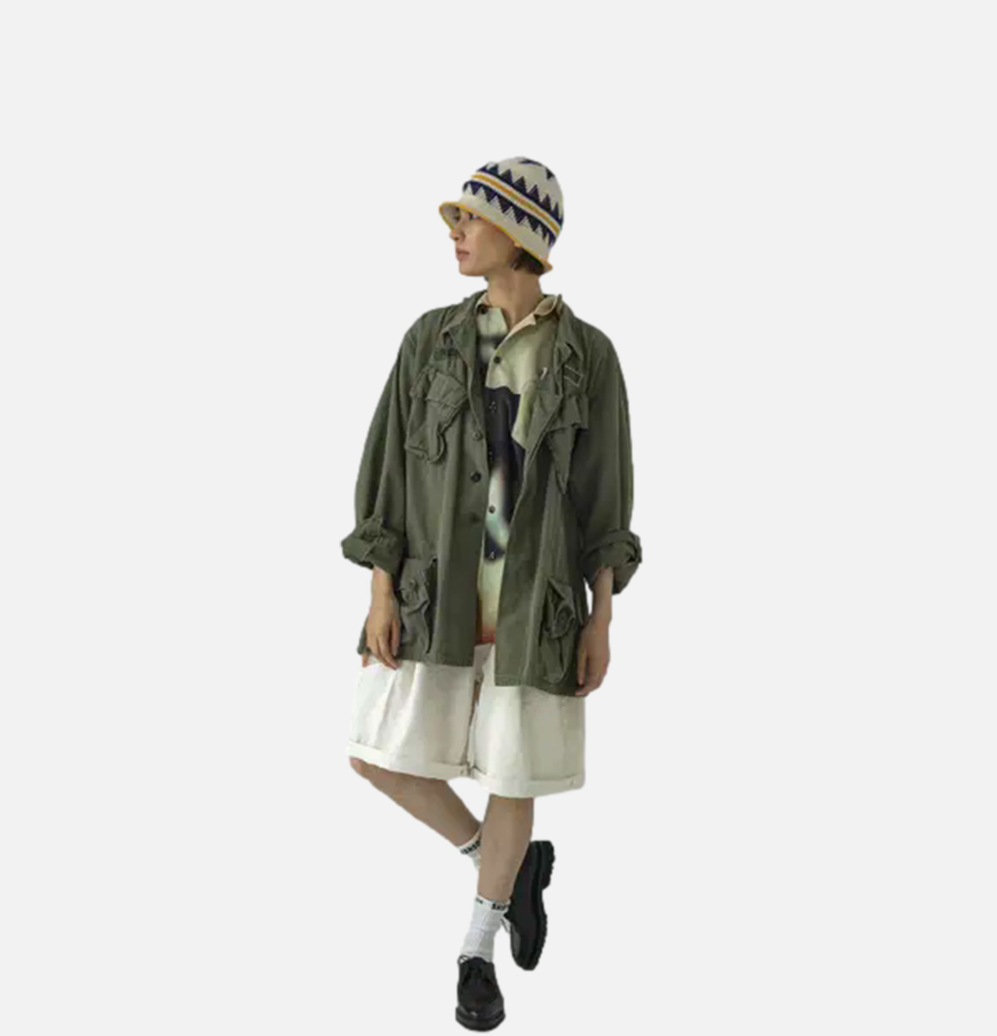 Sublime Fine Handknit Off Mix Hat