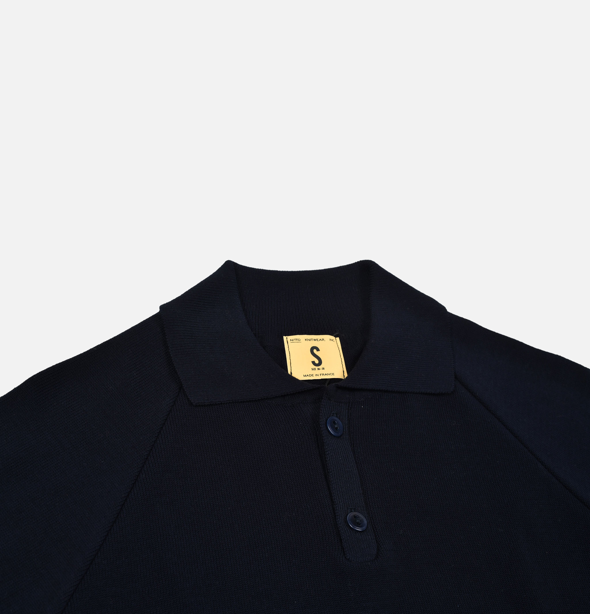 Nitto Knitwear Sevan Polo Navy