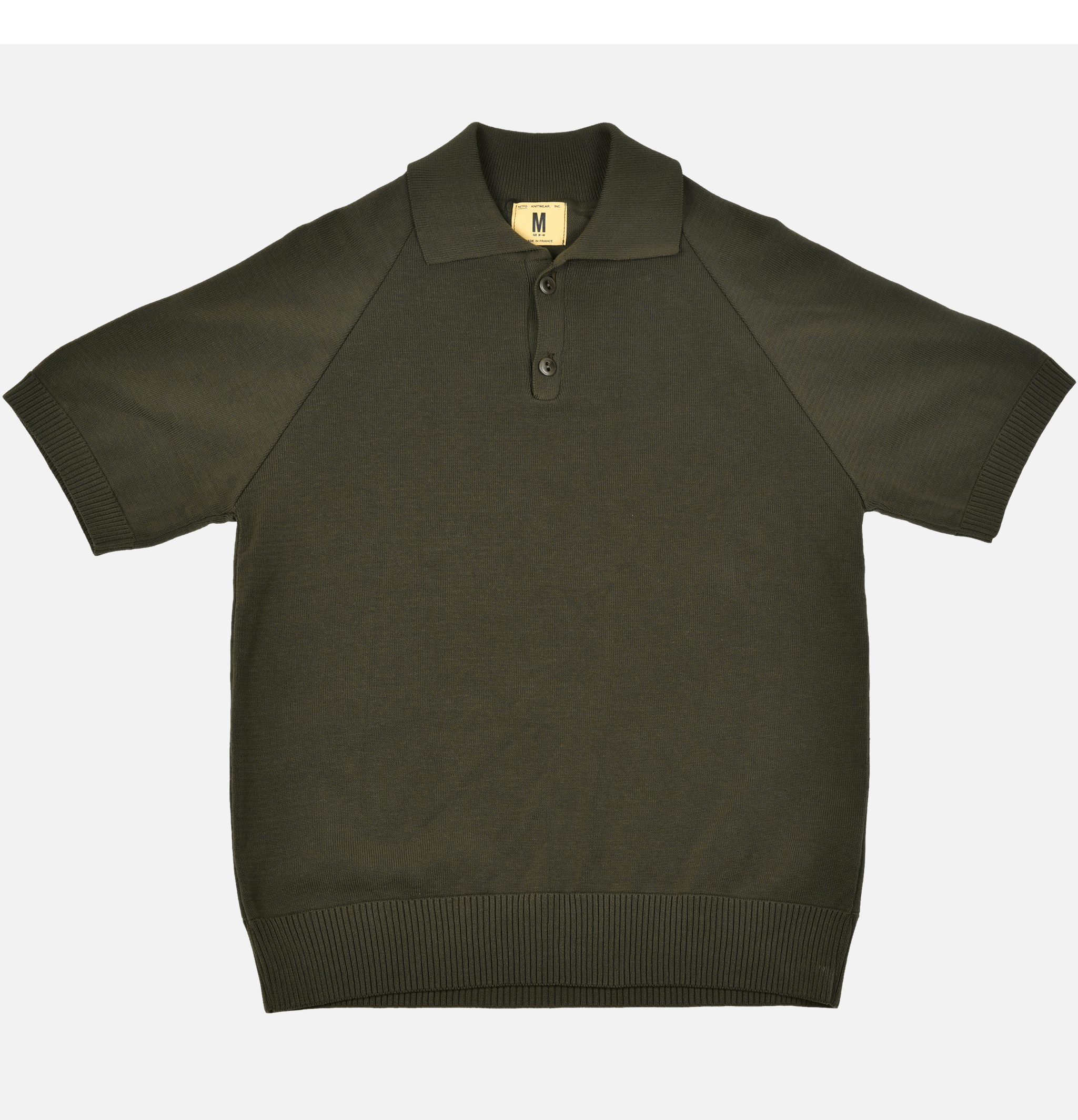 Nitto Knitwear Sevan Polo Kaki
