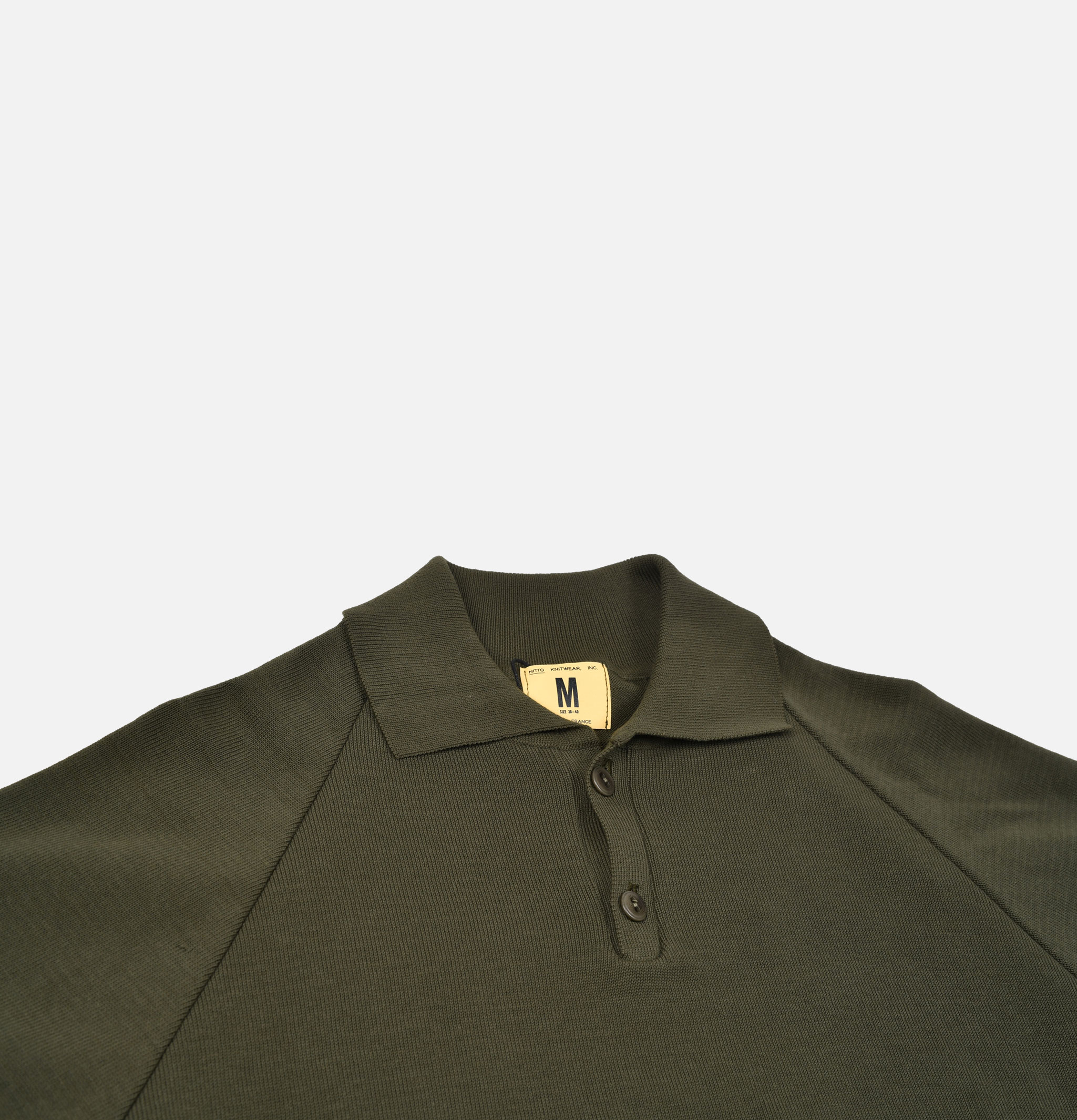 Nitto Knitwear Sevan Polo Kaki