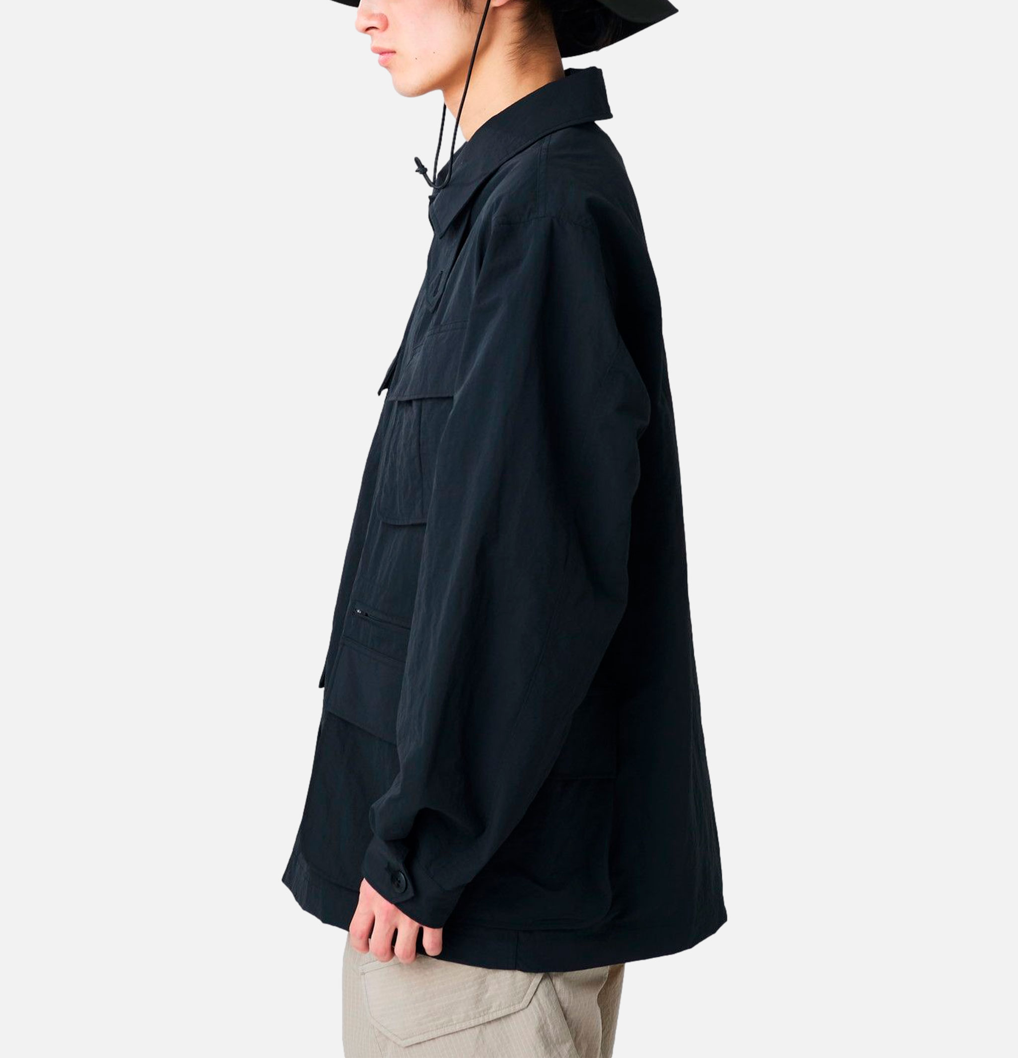 Snow Peak Nylon Washer Jacket Black